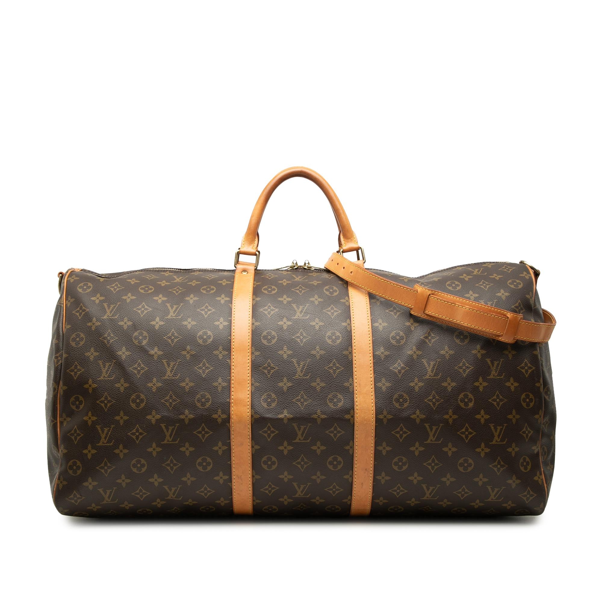 Louis Vuitton Monogram Keepall Bandouliere 60