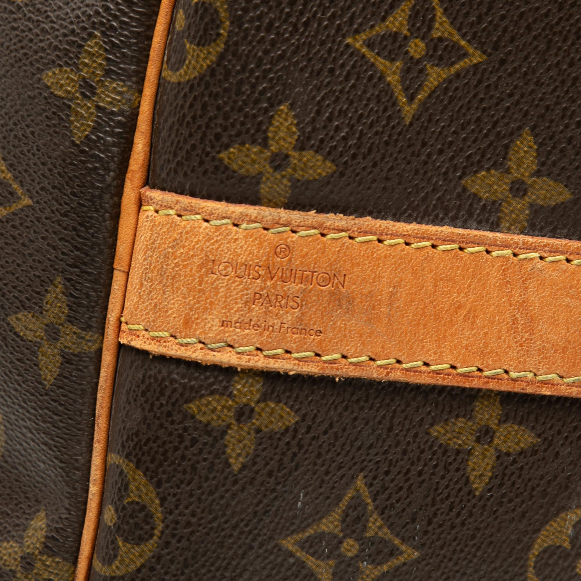 Louis Vuitton Monogram Keepall Bandouliere 60