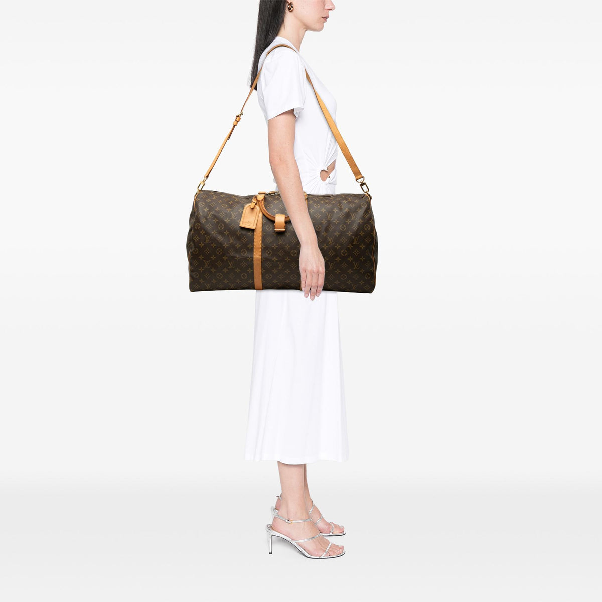 Louis Vuitton Monogram Keepall Bandouliere 60