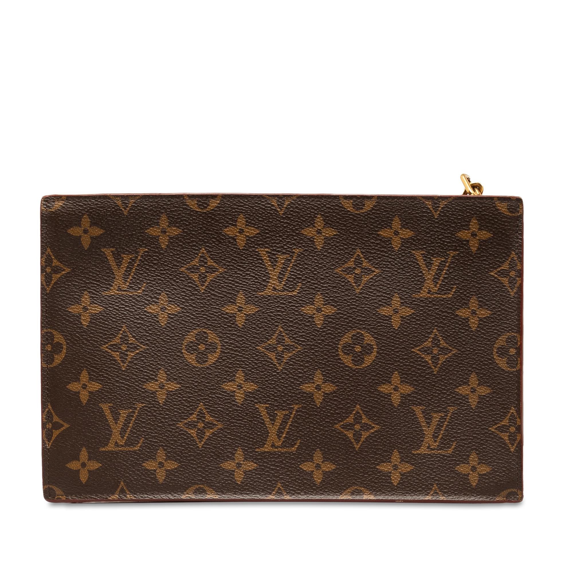 Louis Vuitton Monogram Legacy Chain Clutch (SHG-QOW4Cw)