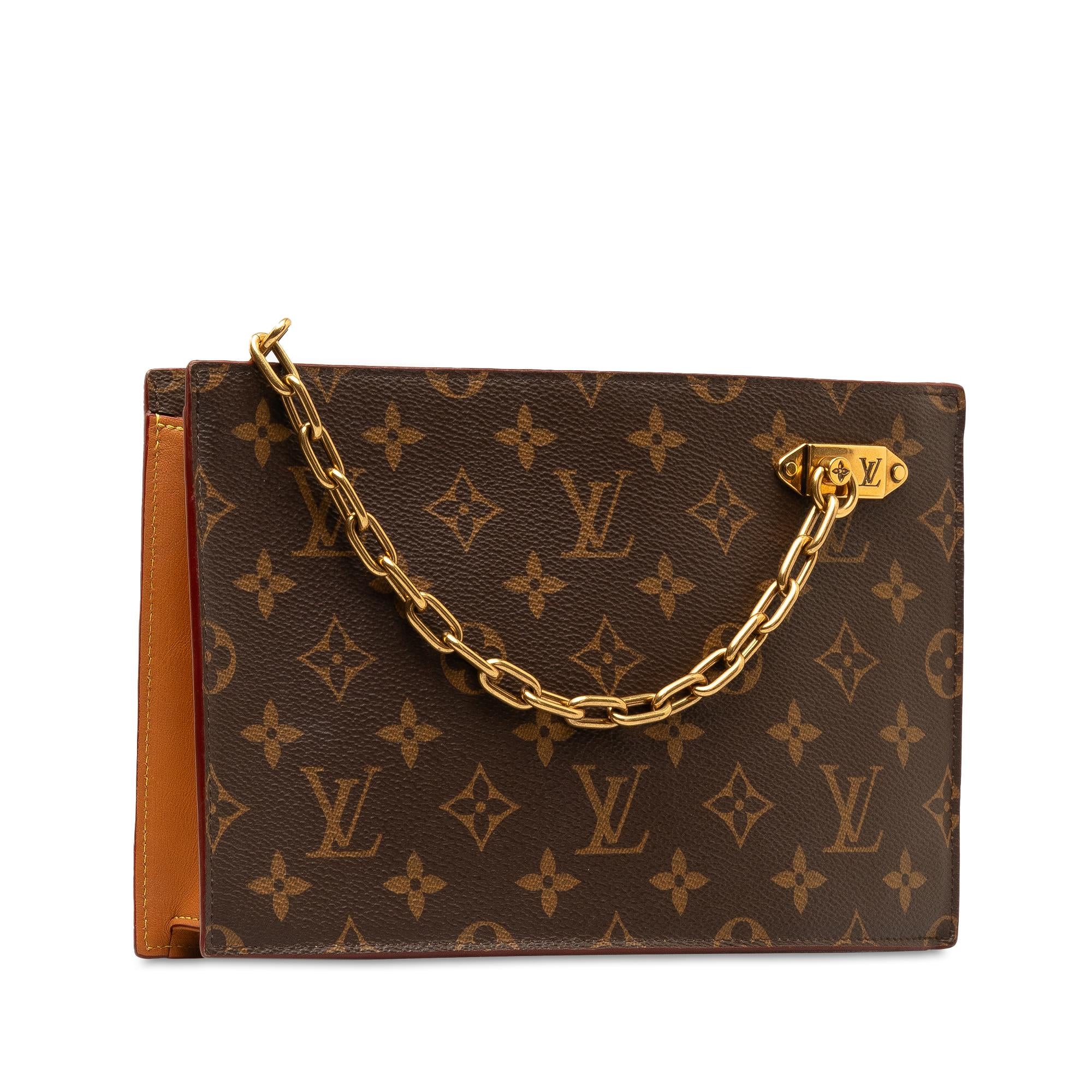 Louis Vuitton Monogram Legacy Chain Clutch (SHG-QOW4Cw)