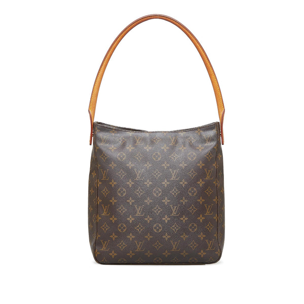 Louis Vuitton Womens Monogram Looping Tote Bag Handbag
