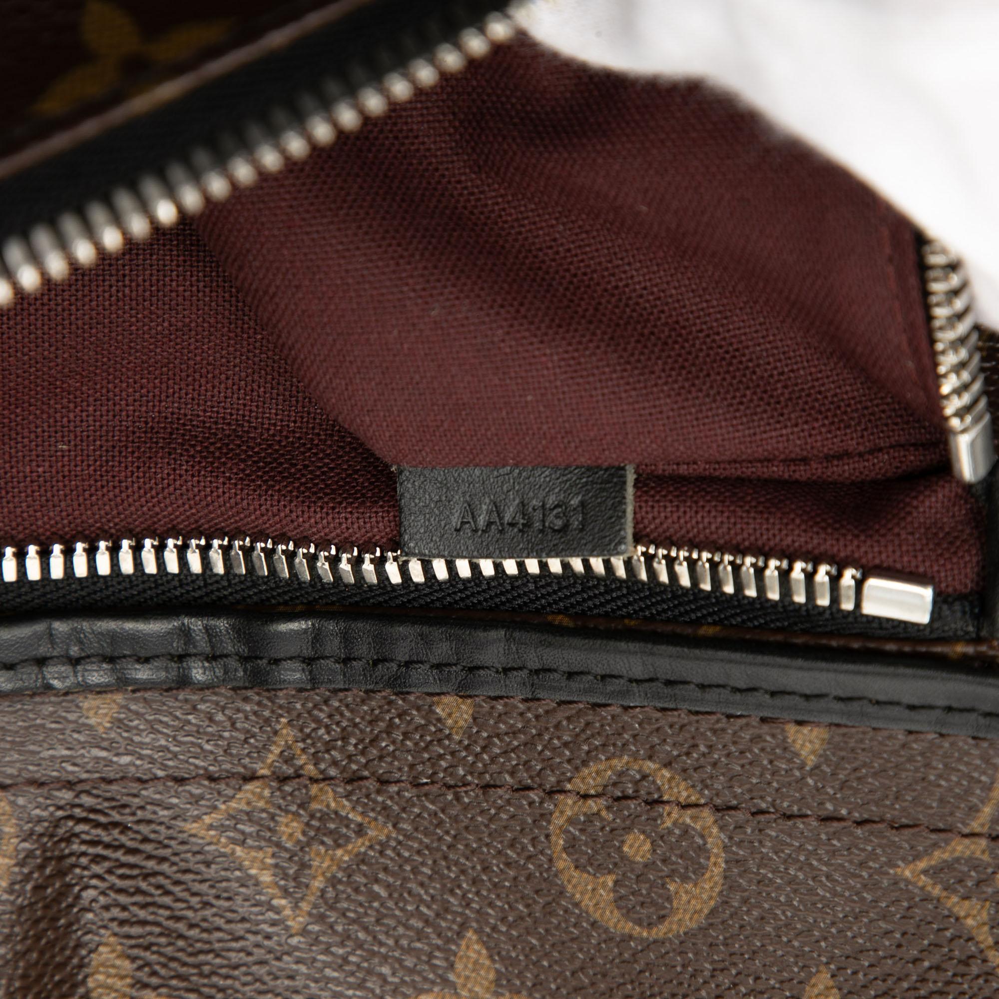 Louis Vuitton Monogram Macassar Bass MM