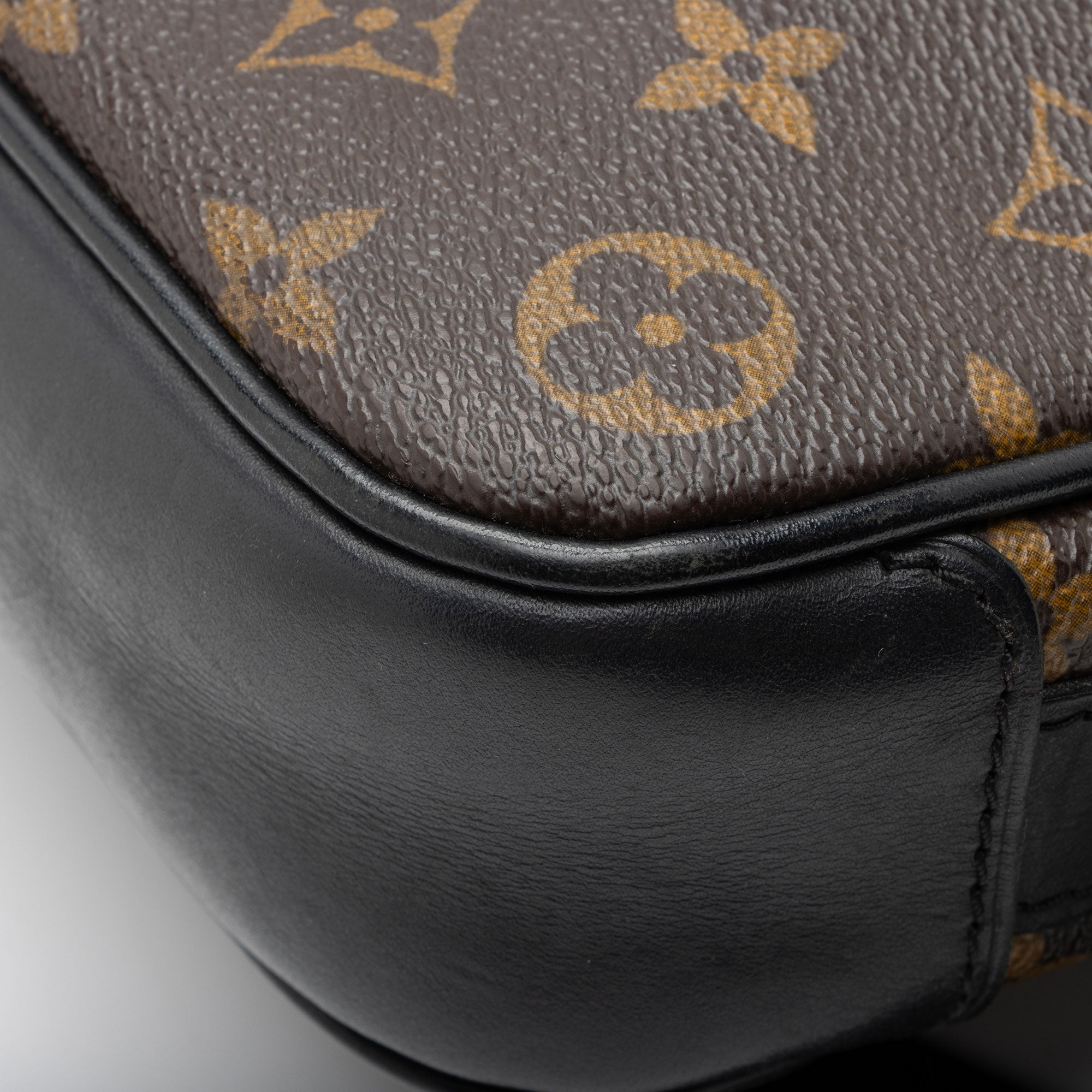 Louis Vuitton Monogram Macassar Canvas Bass PM Messenger (SHF-i6wW4R)