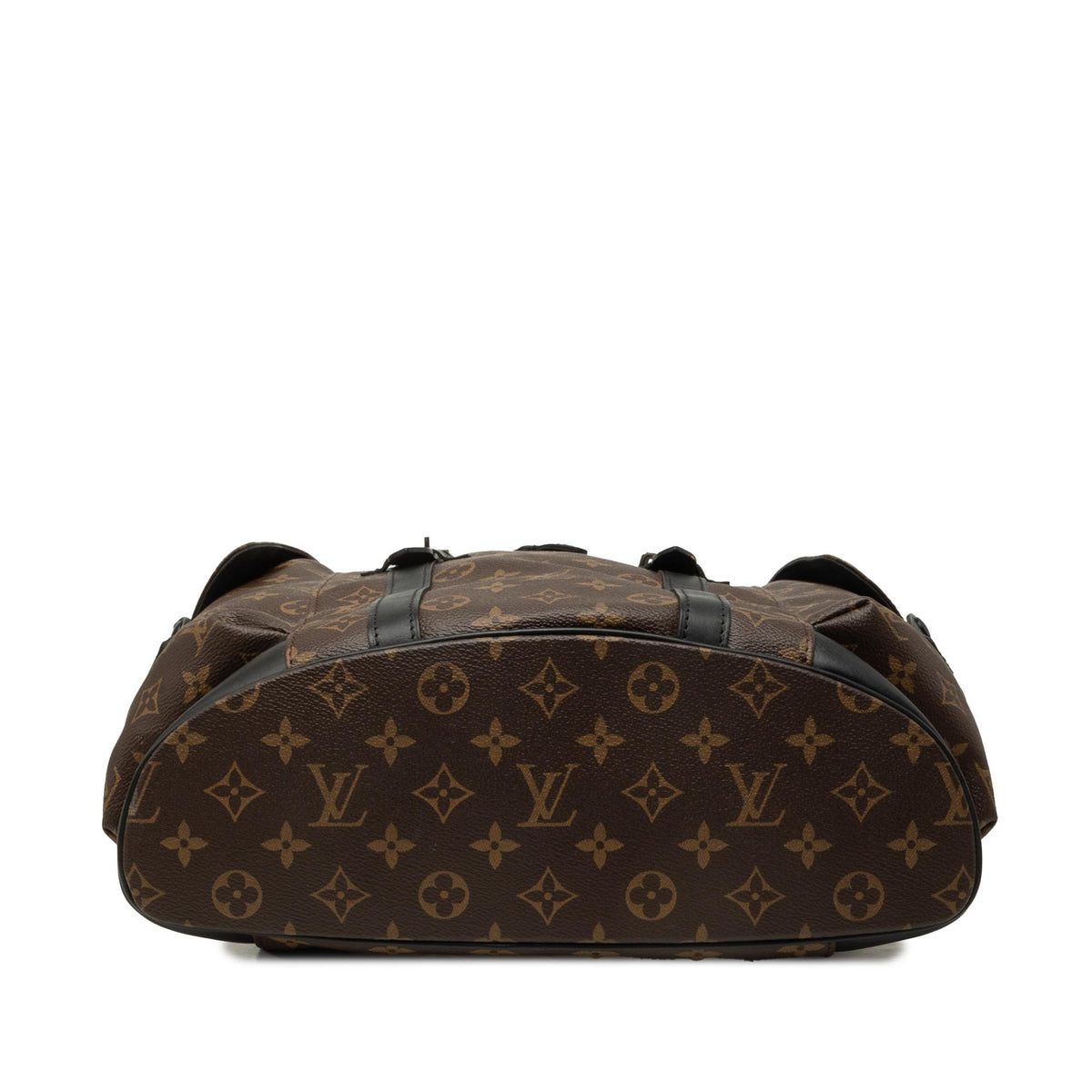 Louis Vuitton Monogram Macassar Christopher Backpack MM