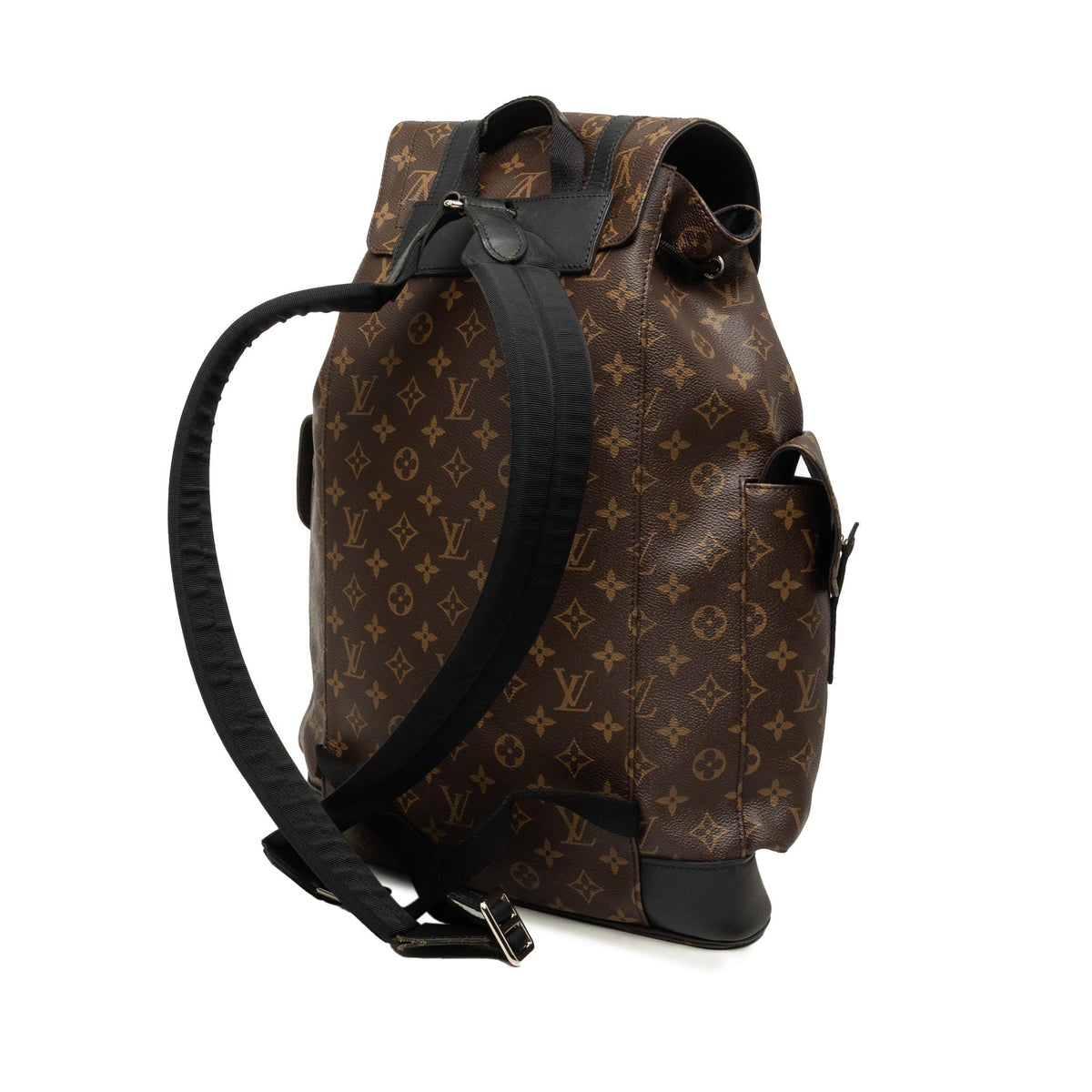 Louis Vuitton Monogram Macassar Christopher Backpack MM