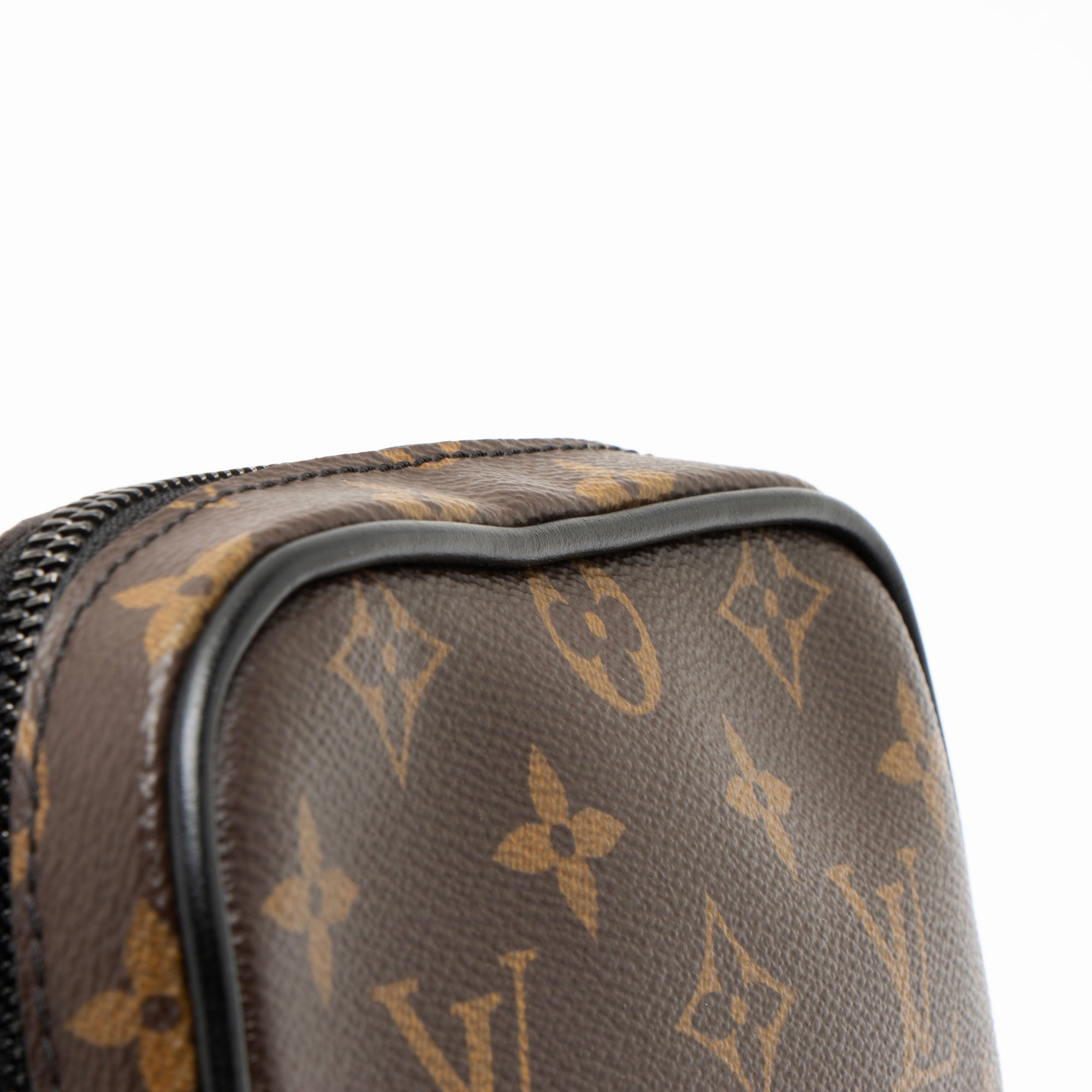 Louis Vuitton Monogram Macassar Christopher Wearable Wallet Shoulder Bag