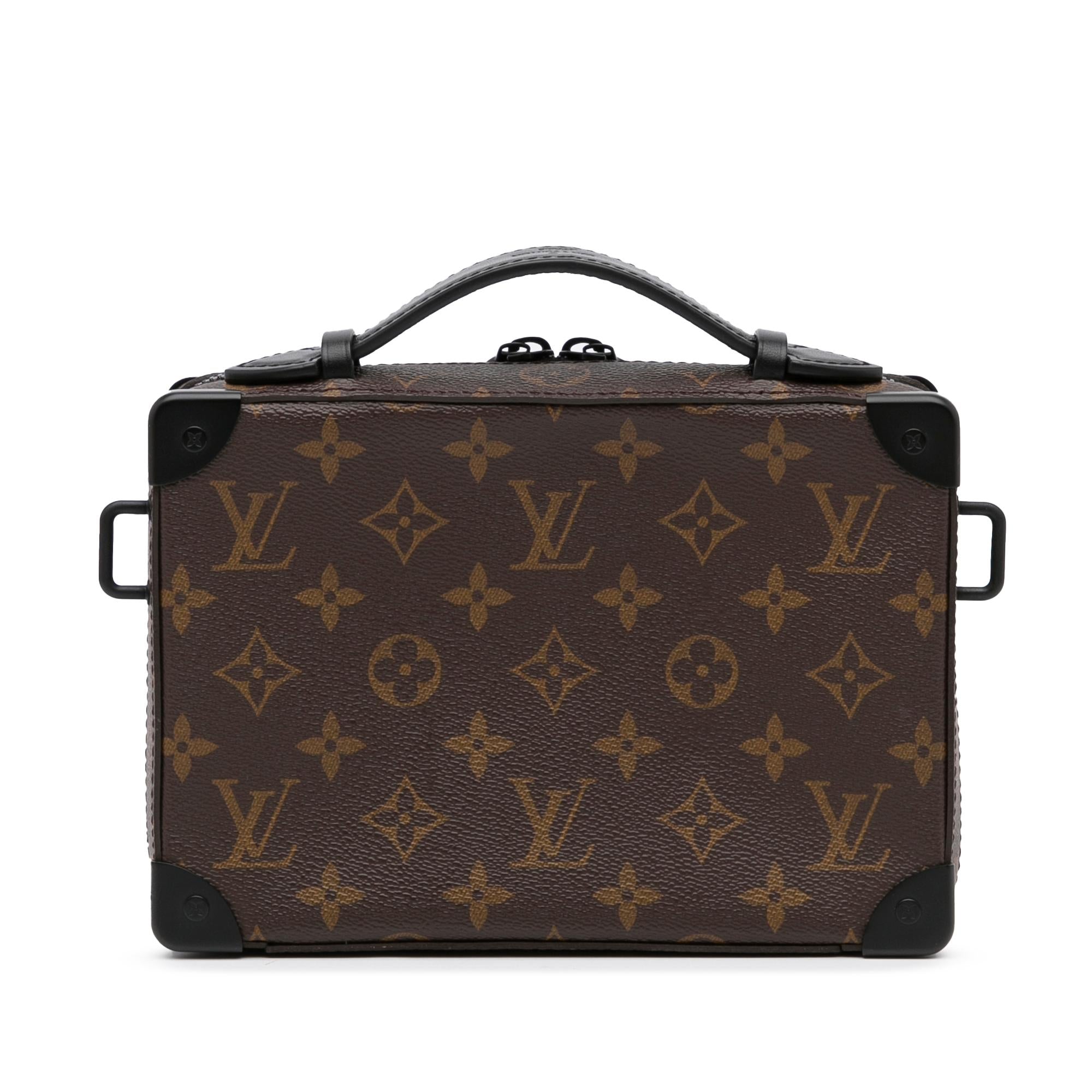Louis Vuitton Monogram Macassar Handle Soft Trunk (SHG-PzhSKz)