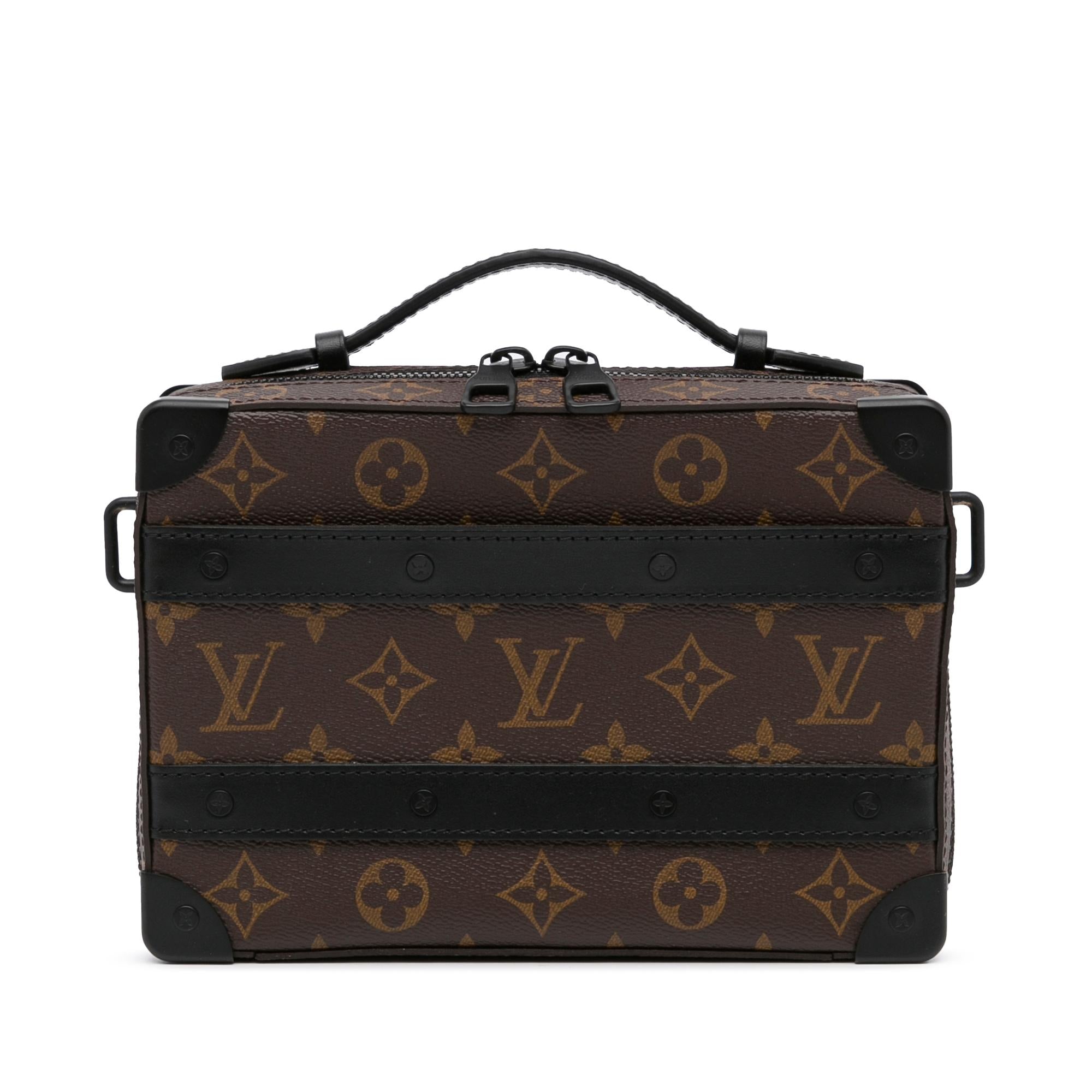 Louis Vuitton Monogram Macassar Handle Soft Trunk (SHG-PzhSKz)