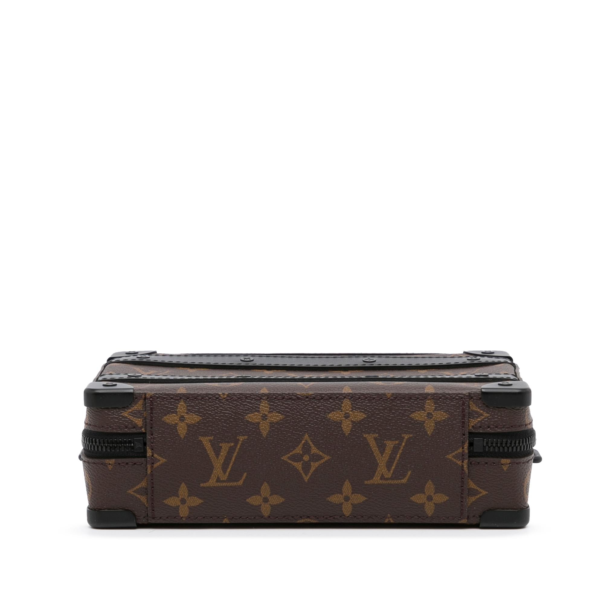 Louis Vuitton Monogram Macassar Handle Soft Trunk (SHG-PzhSKz)