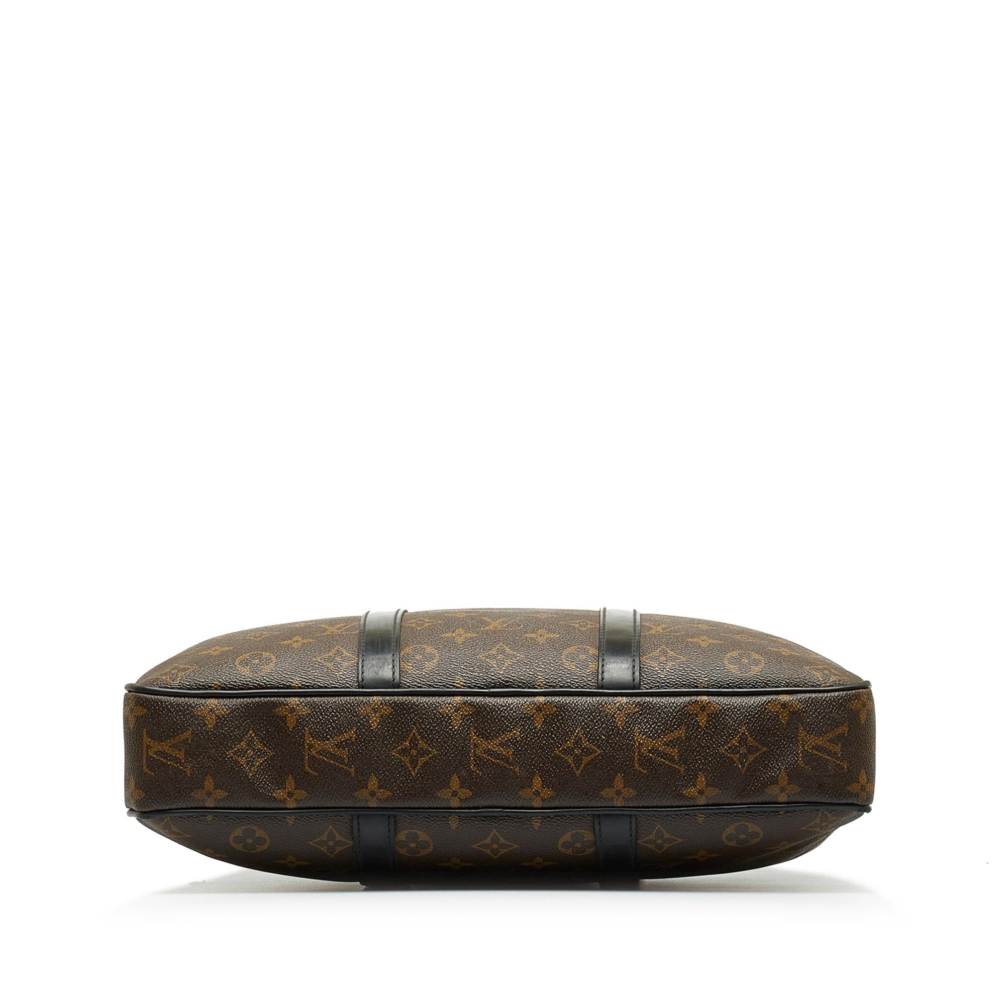 Louis Vuitton Monogram Macassar Porte Documents Jour (SHG-RfYjO8)