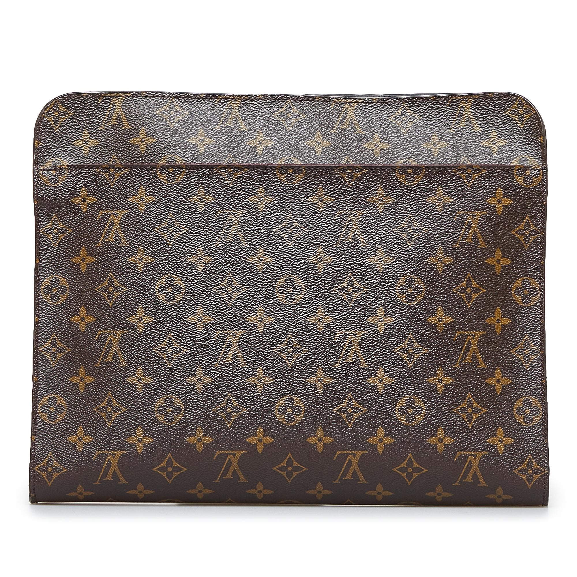 Louis Vuitton Monogram Macassar Portfolio Case (SHG-yFKj8W)