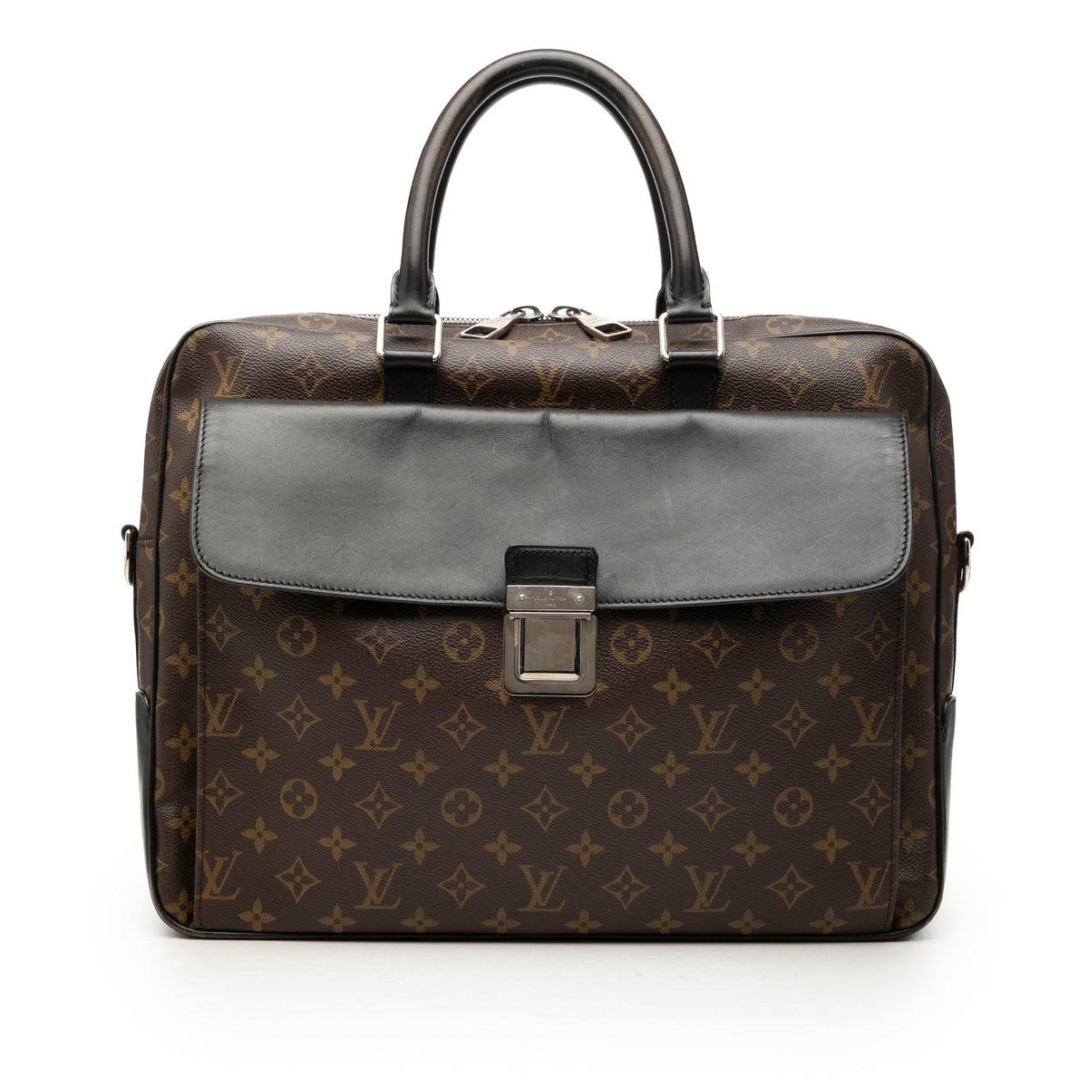 Louis Vuitton Monogram Macassar Soft Briefcase