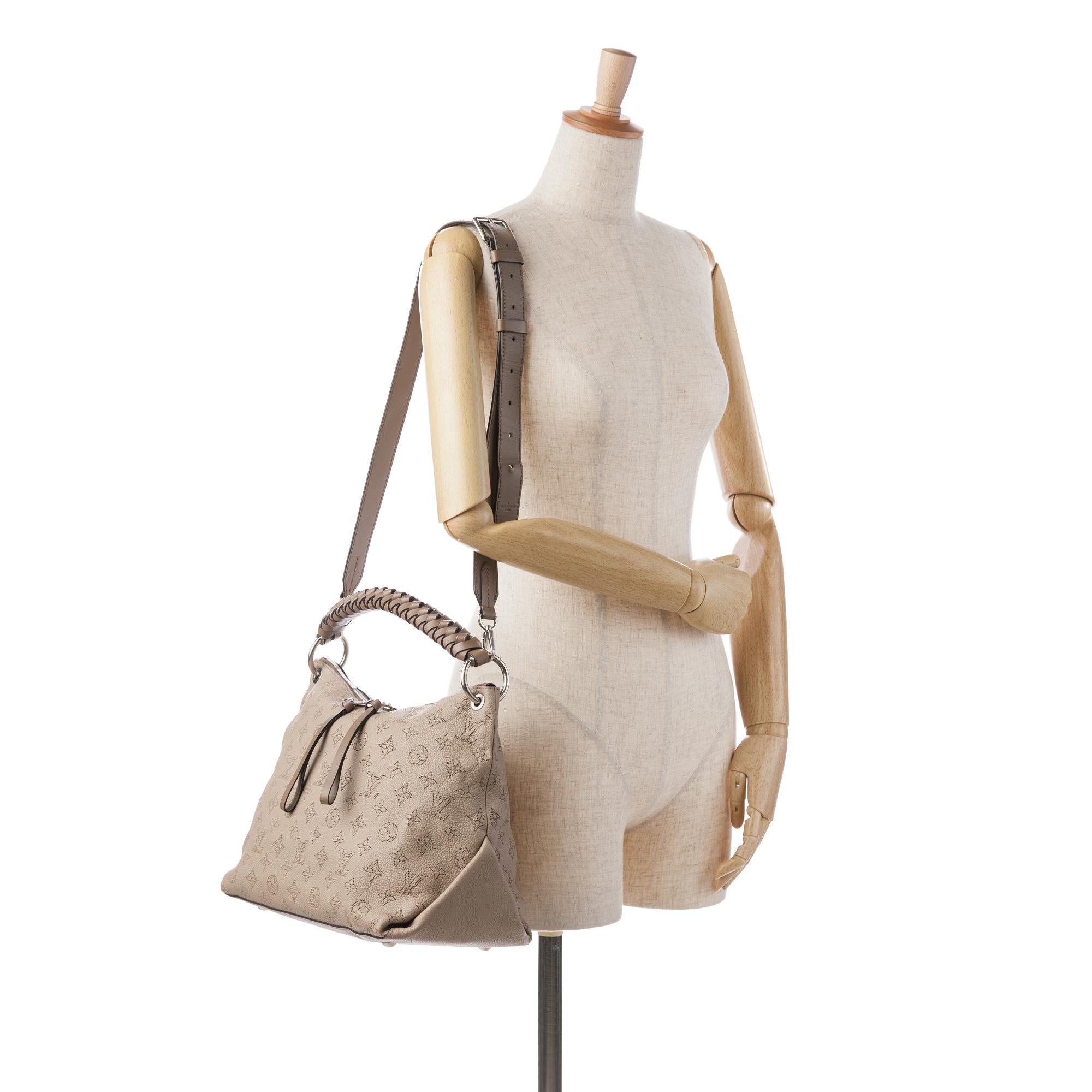 Louis Vuitton Monogram Mahina Beaubourg Hobo (SHG-RRJQOV)