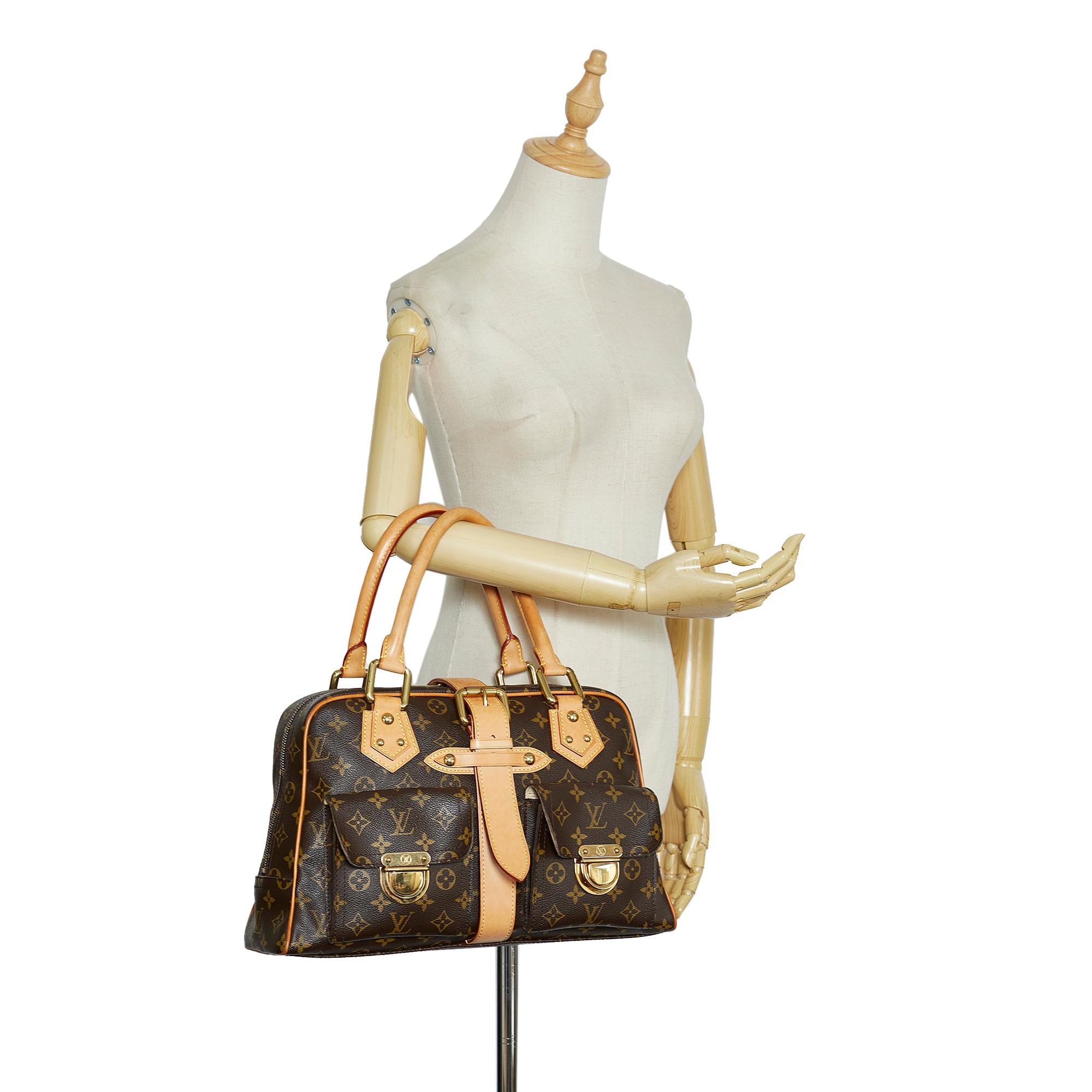 Louis Vuitton Monogram Manhattan GM (SHG-BZf3HU)