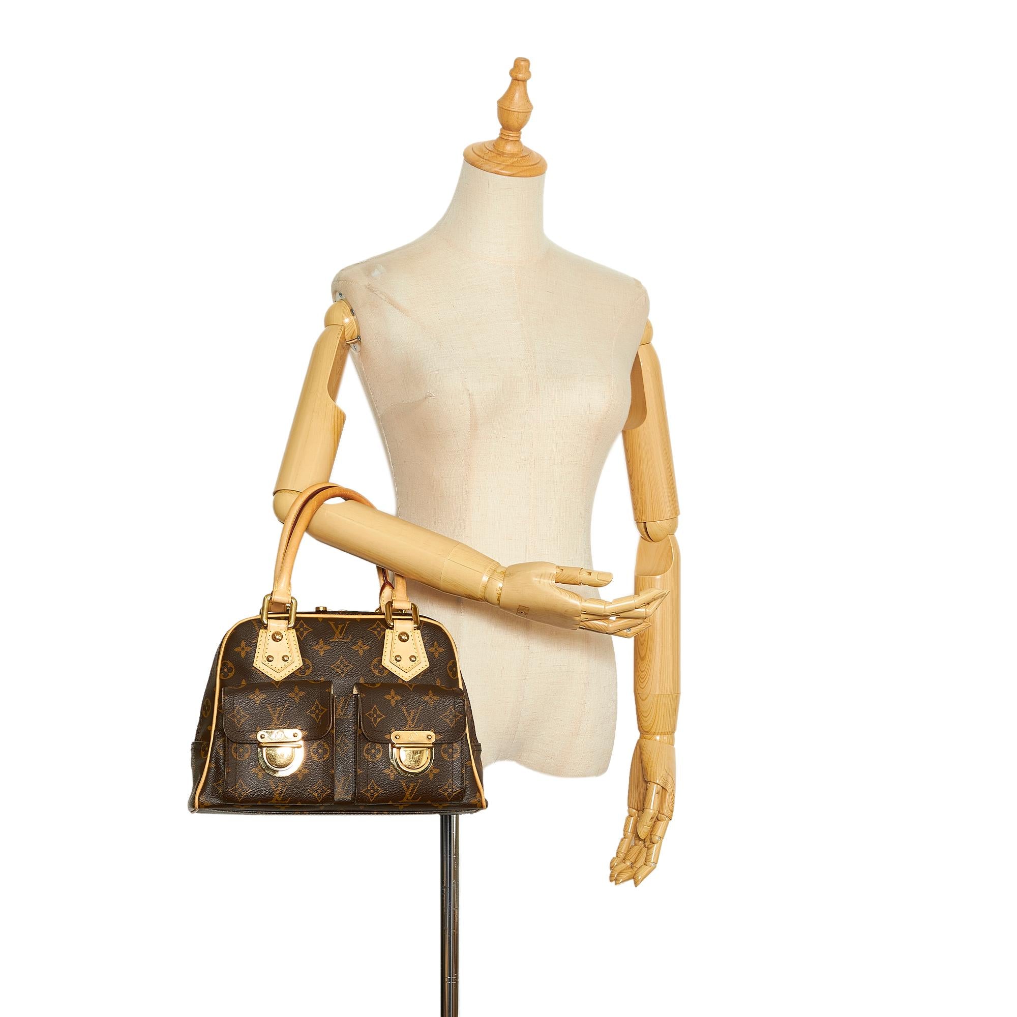 Louis Vuitton Monogram Manhattan PM (SHG-gGWmlg)