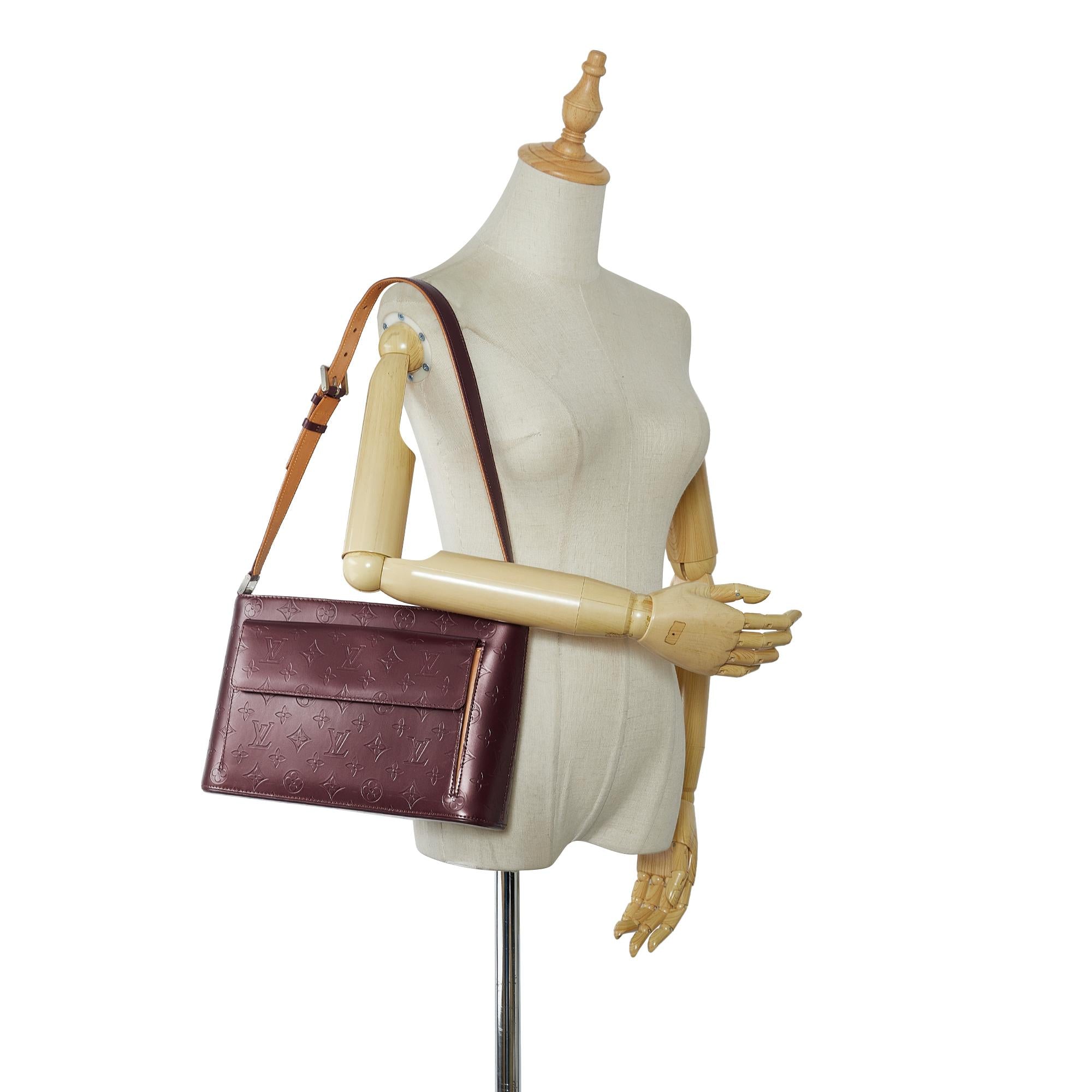 Louis Vuitton Monogram Mat Alston (SHG-3zQwPU)