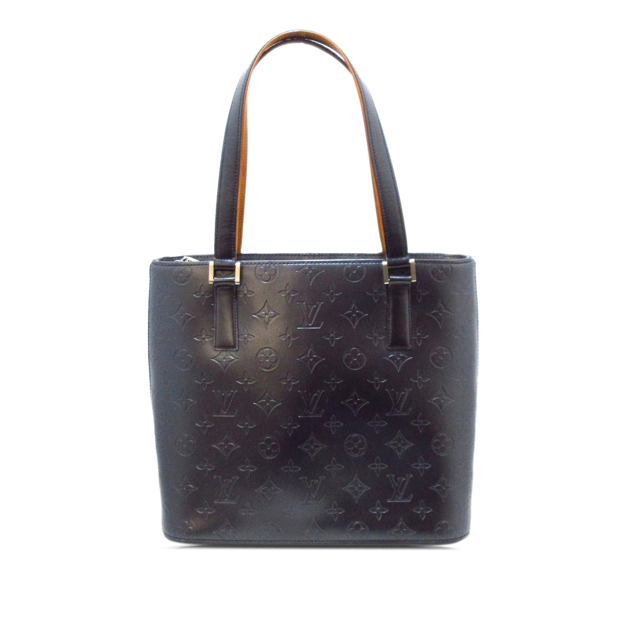 Louis Vuitton Monogram Mat Stockton (SHG-ubnrWB)