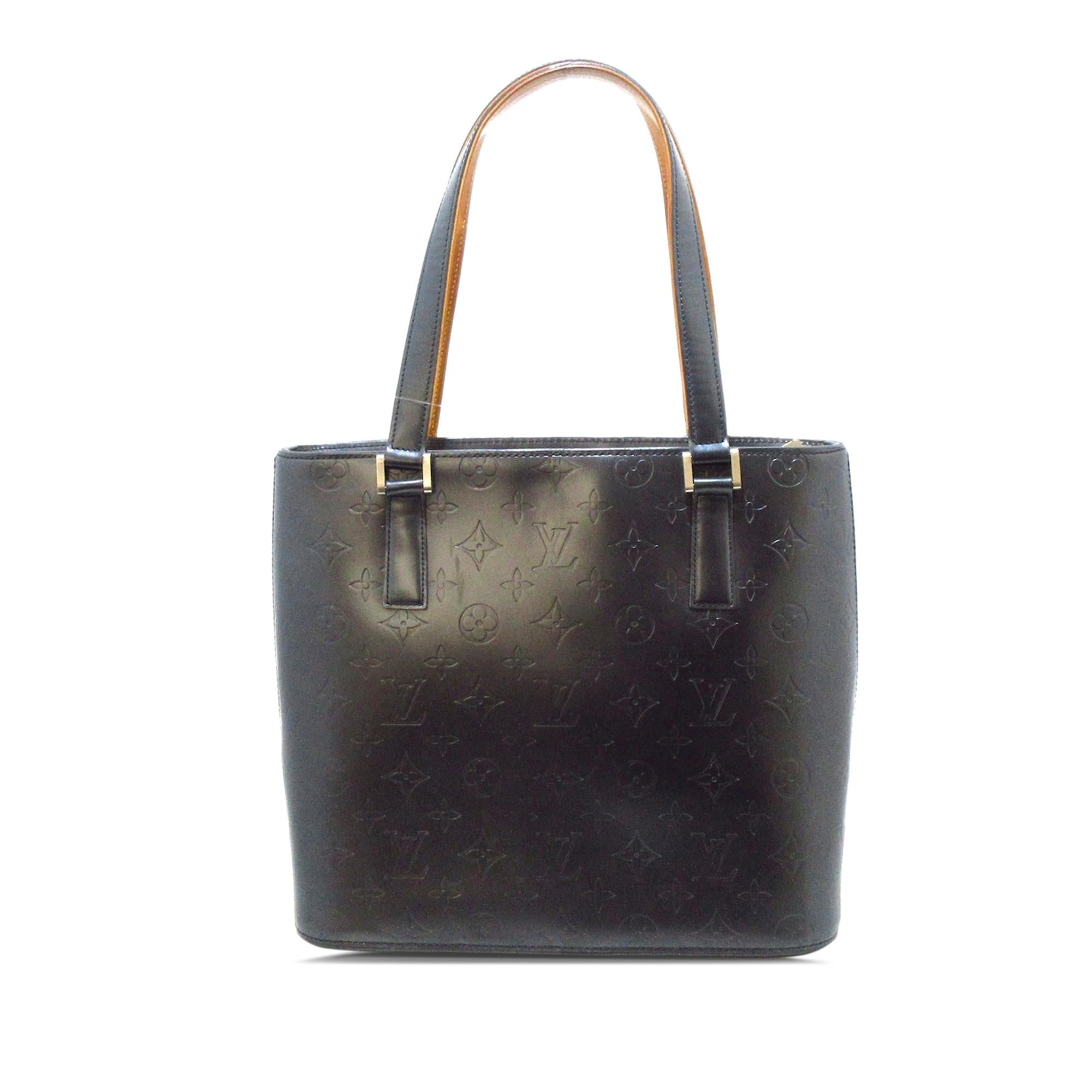 Louis Vuitton Monogram Mat Stockton (SHG-ubnrWB)