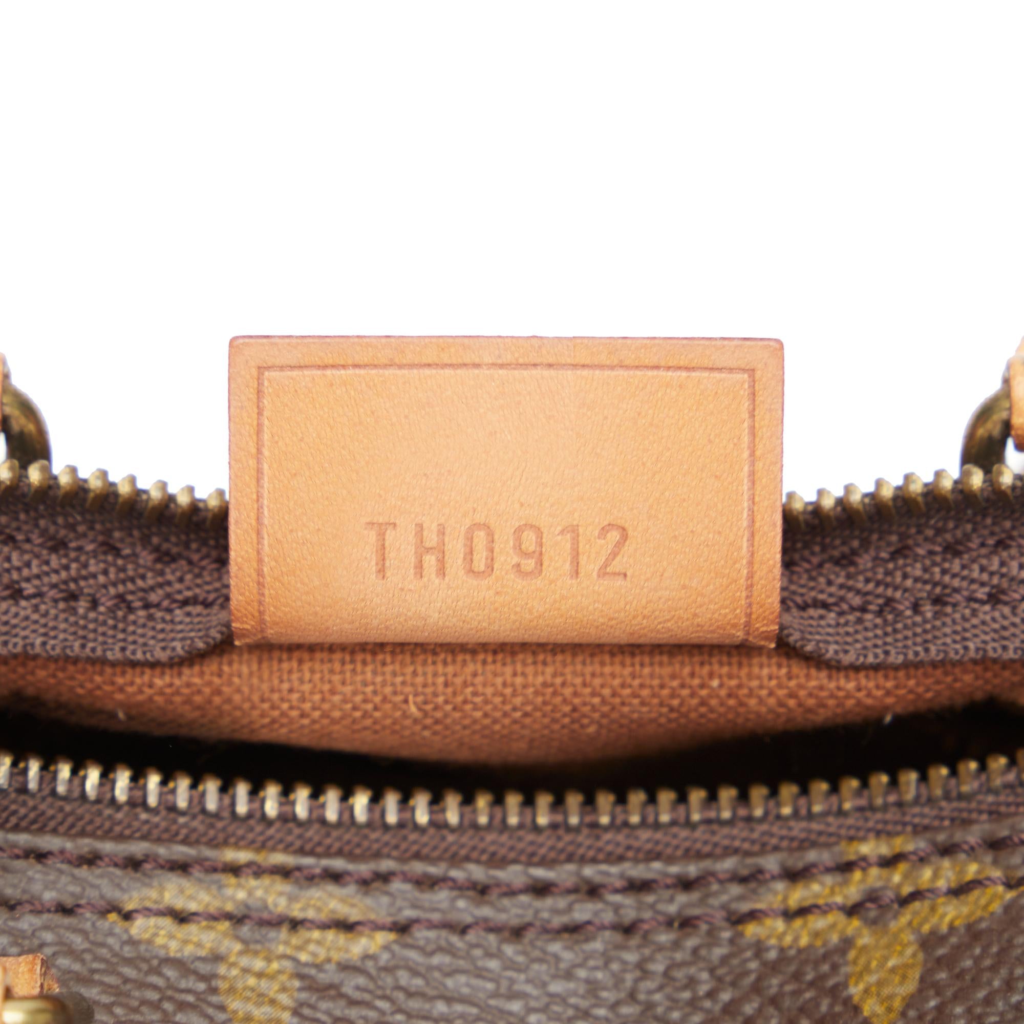 Louis Vuitton Monogram Mini HL Speedy (SHG-tmx19w)