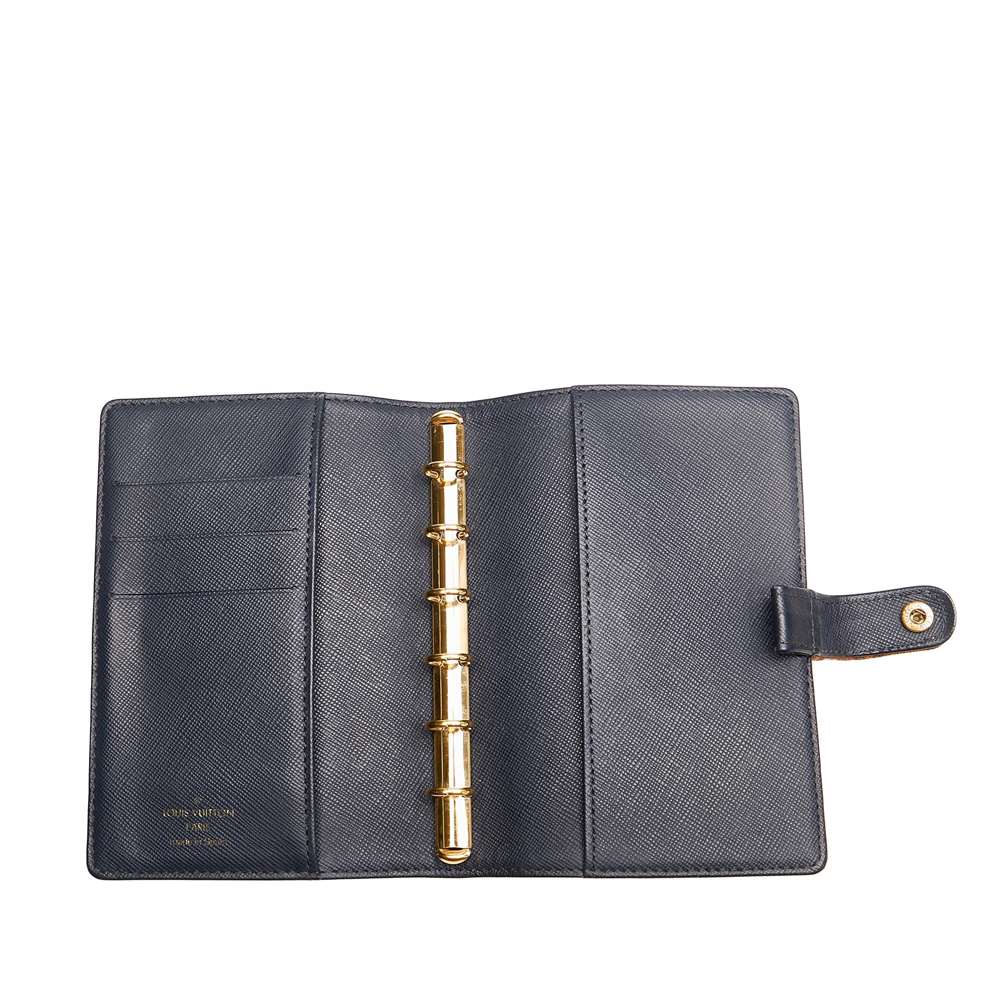 Louis Vuitton Monogram Mini Lin Agenda PM (SHG-61AIyc)