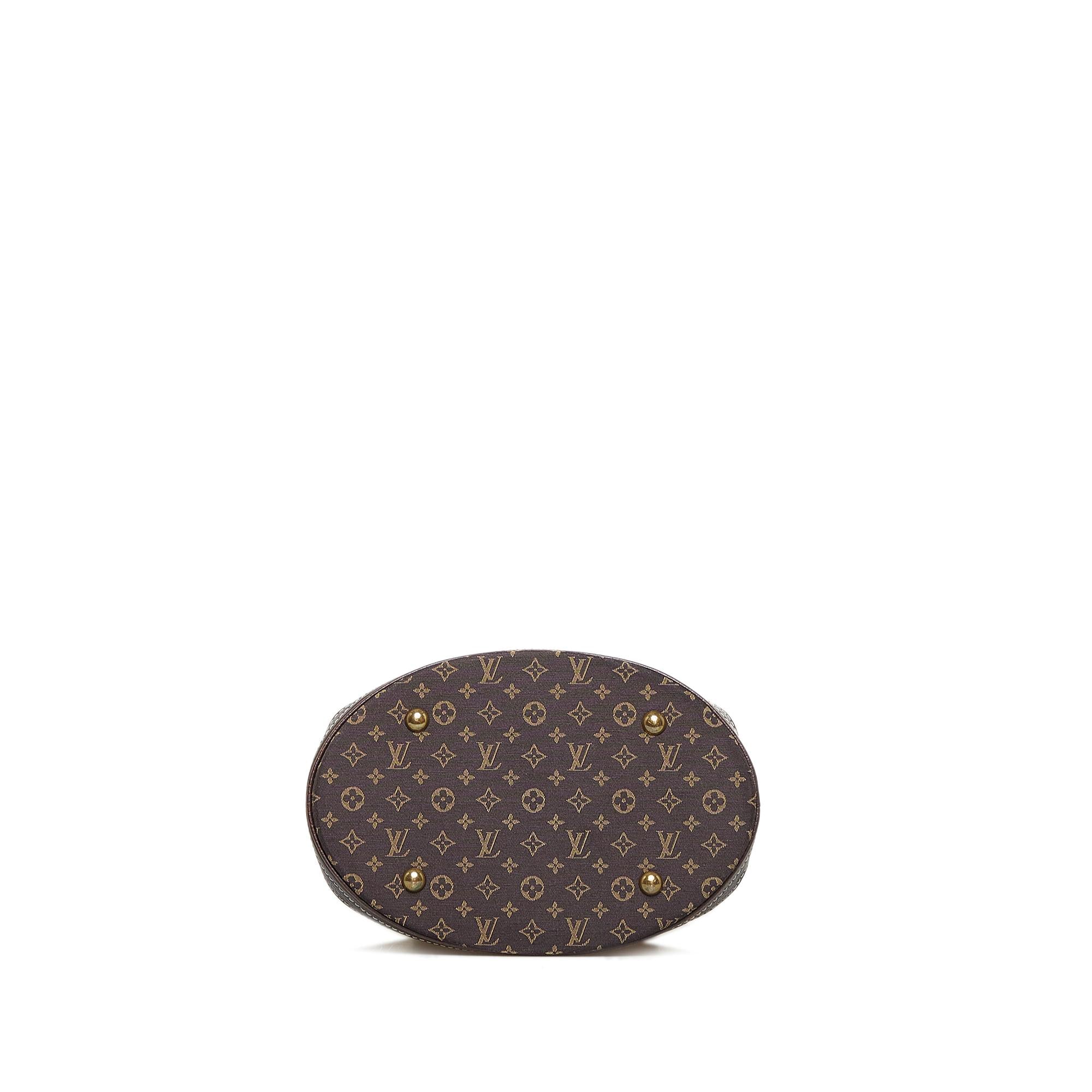 Louis Vuitton Monogram Mini Lin Bucket PM (SHG-KJWAcV)
