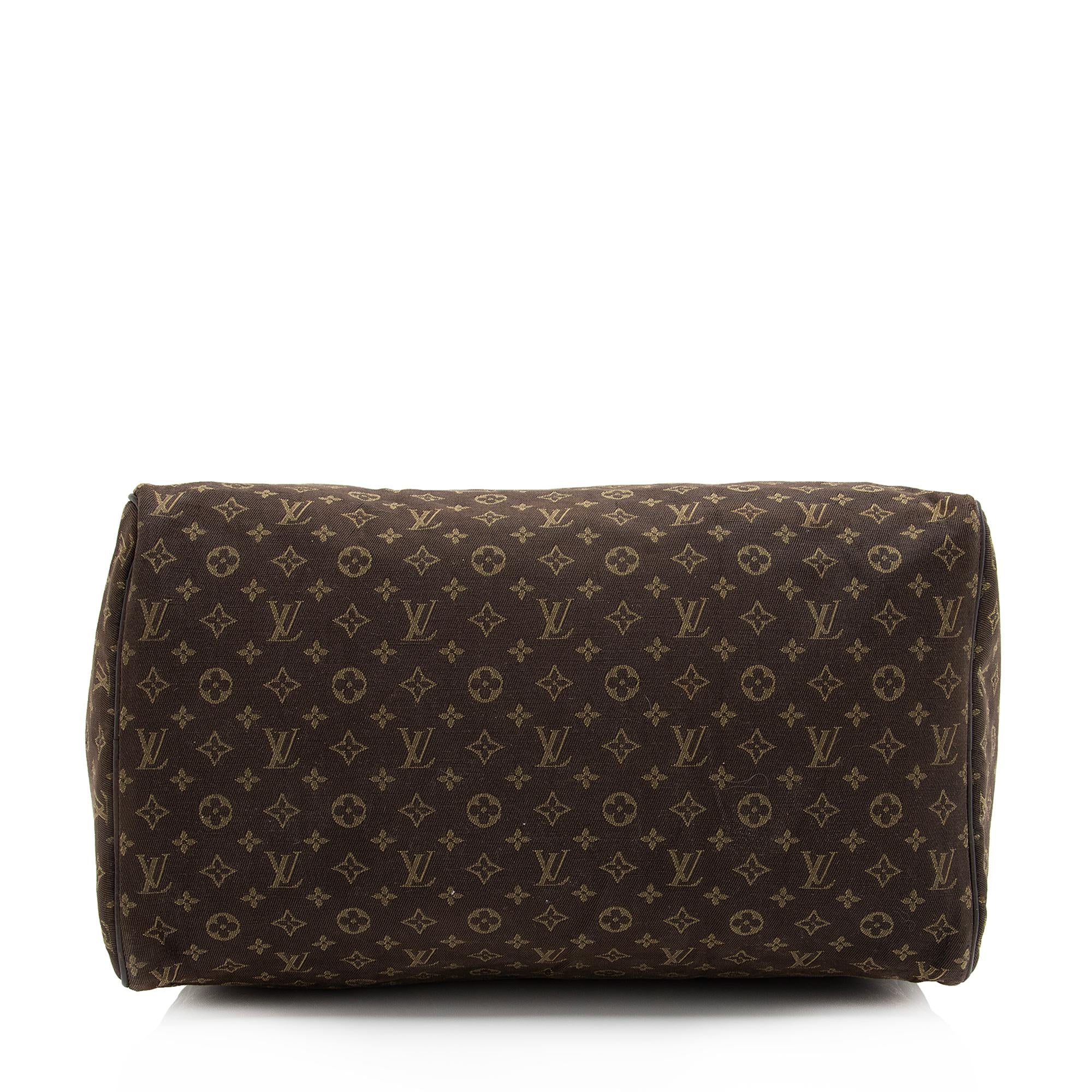 Louis Vuitton Monogram Mini Lin Speedy 30 Satchel (SHF-XD8FwF)