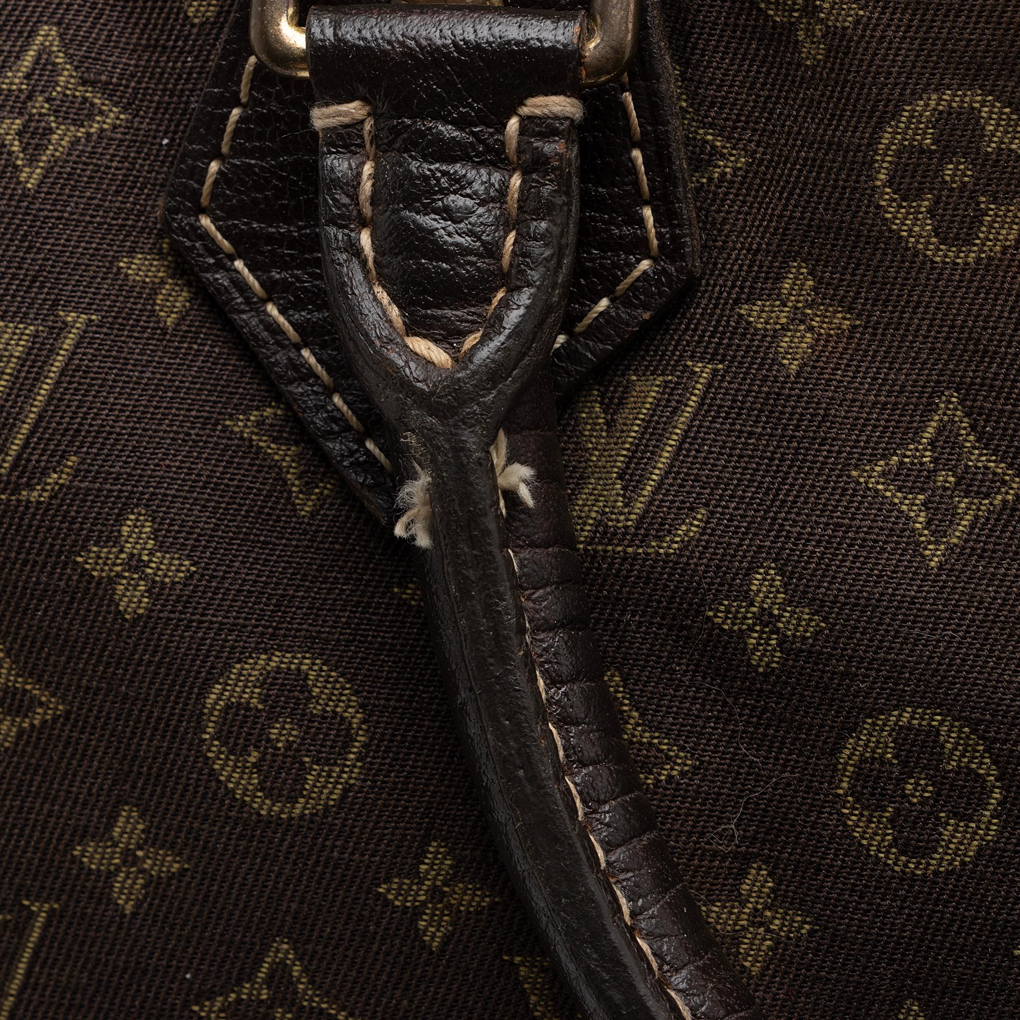 Louis Vuitton Monogram Mini Lin Speedy 30 Satchel (SHF-XD8FwF)