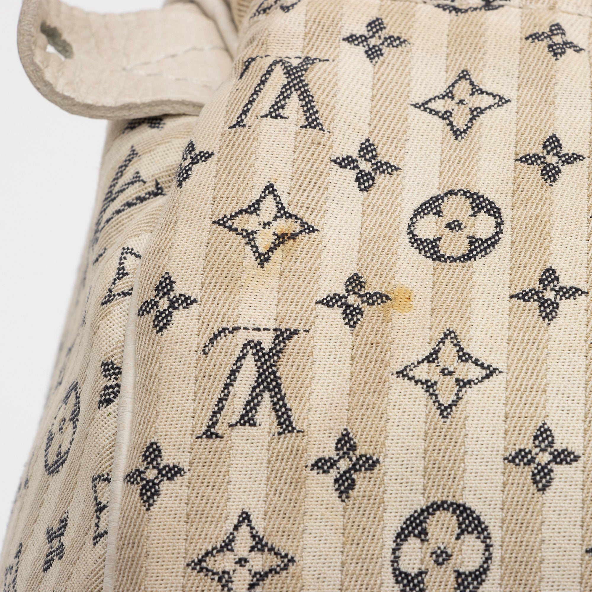 Louis Vuitton Monogram Mini Lin Speedy 30 Satchel (SHF-MWpiGX)