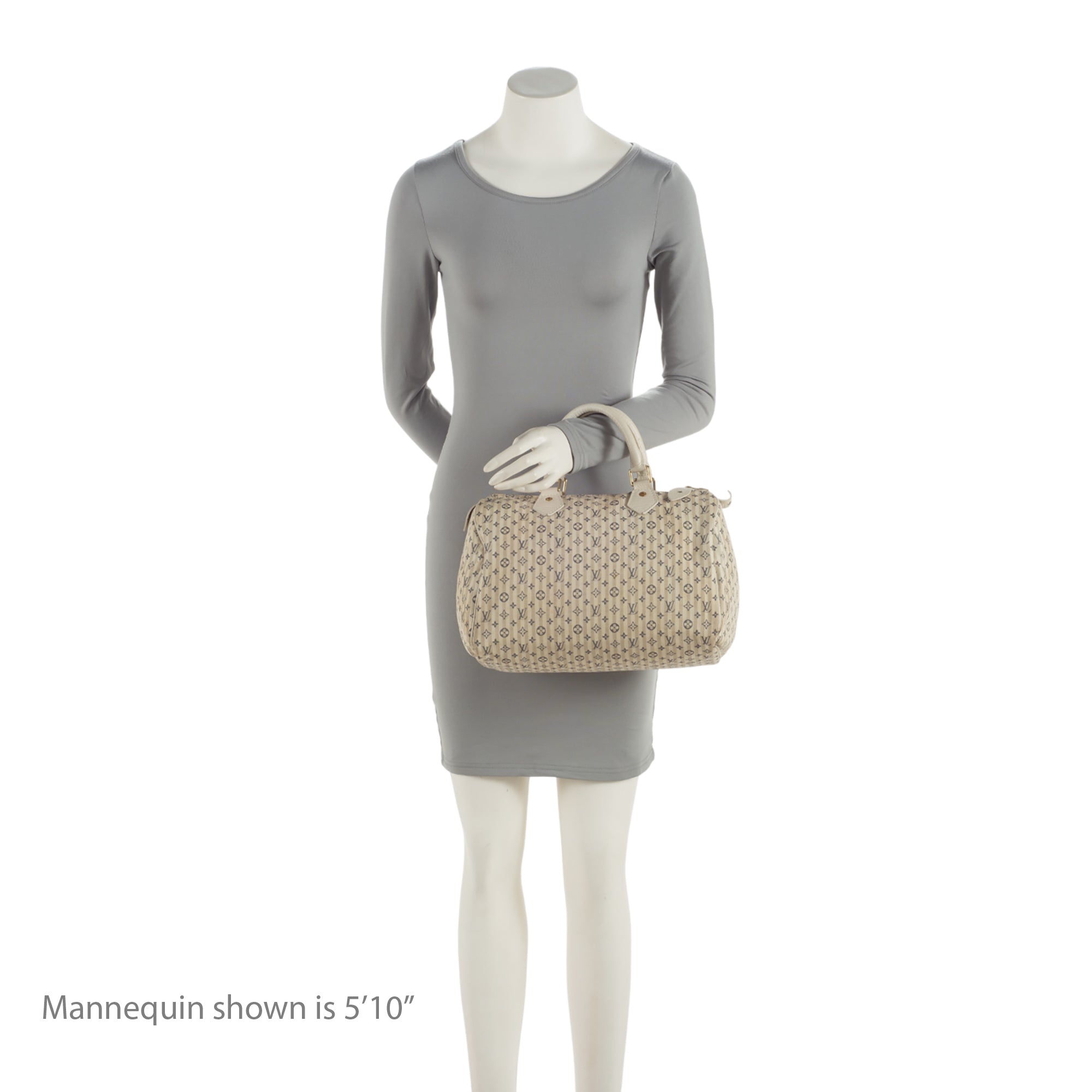 Louis Vuitton Monogram Mini Lin Speedy 30 Satchel (SHF-MWpiGX)