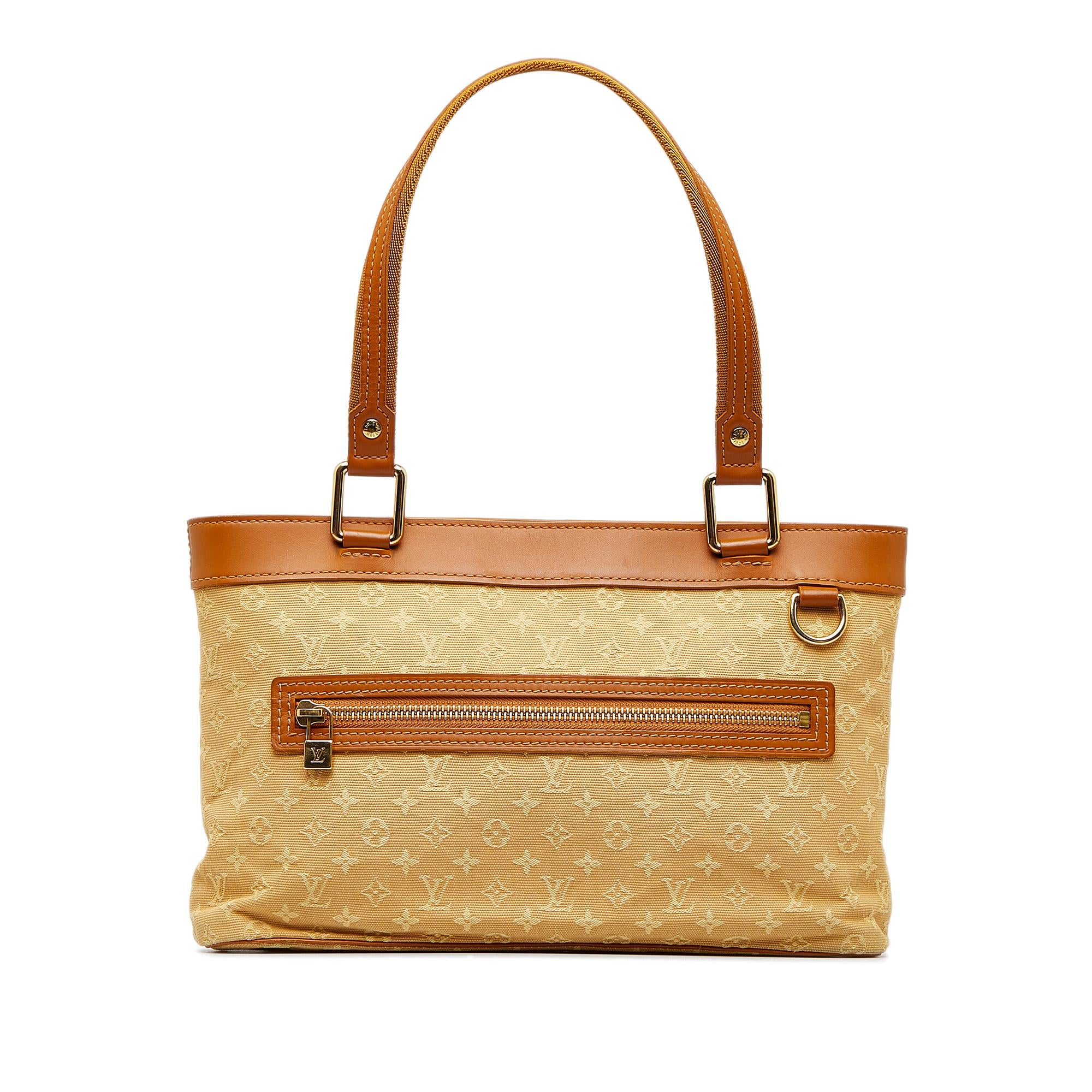 Louis Vuitton Monogram Mini Lin Lucille PM (SHG-GW9O2N)