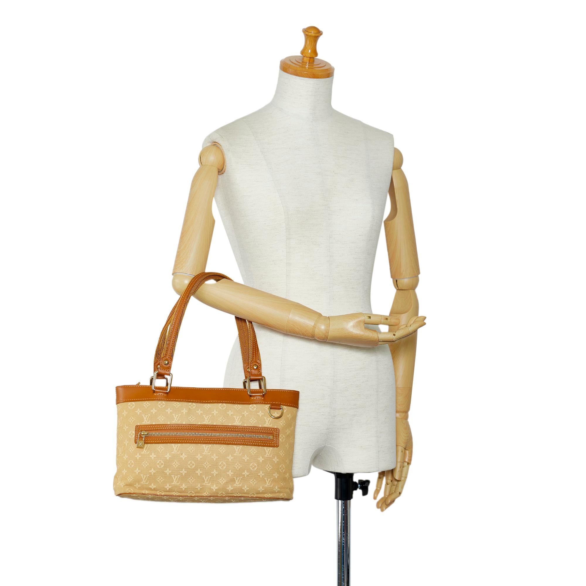 Louis Vuitton Monogram Mini Lin Lucille PM (SHG-GW9O2N)