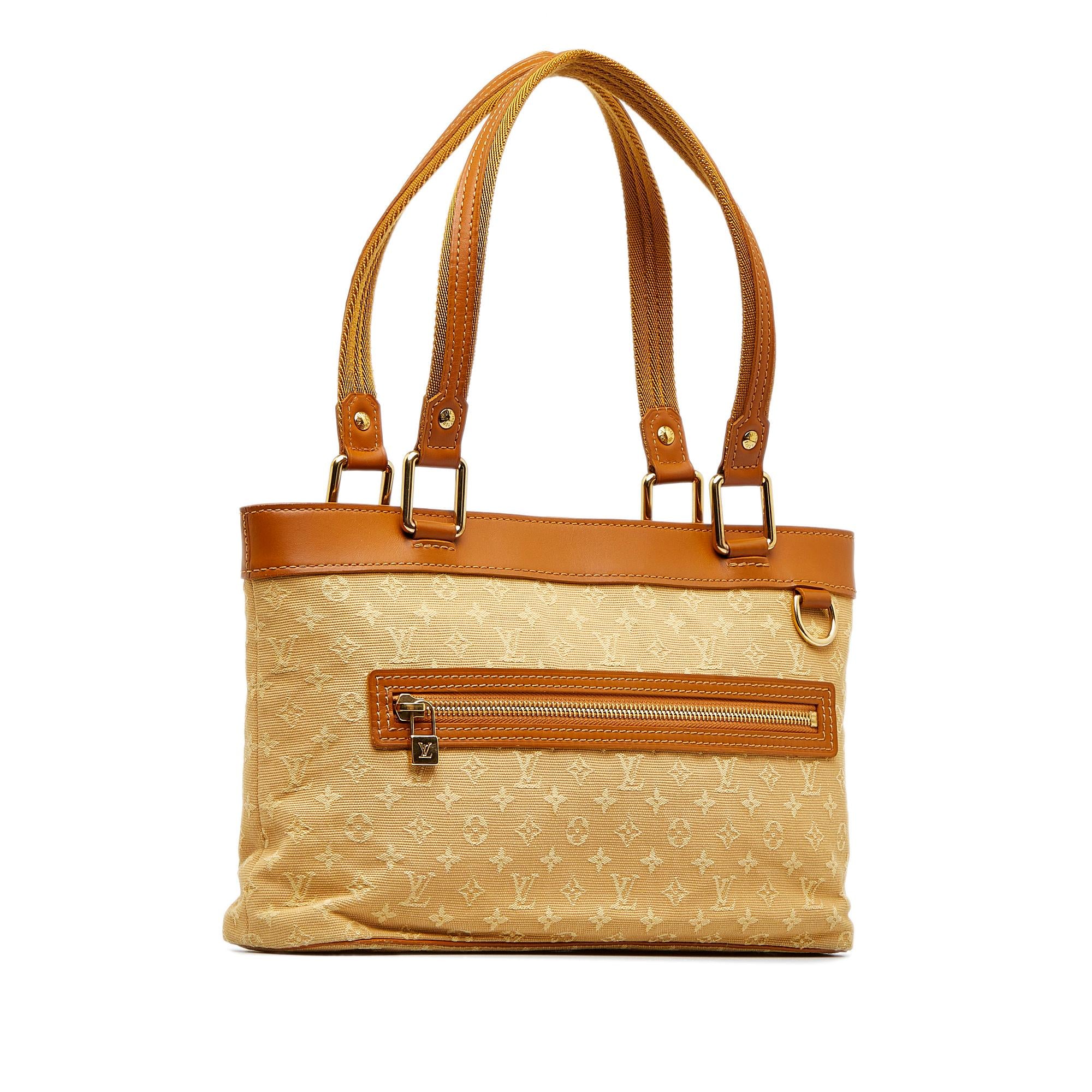 Louis Vuitton Monogram Mini Lin Lucille PM (SHG-GW9O2N)