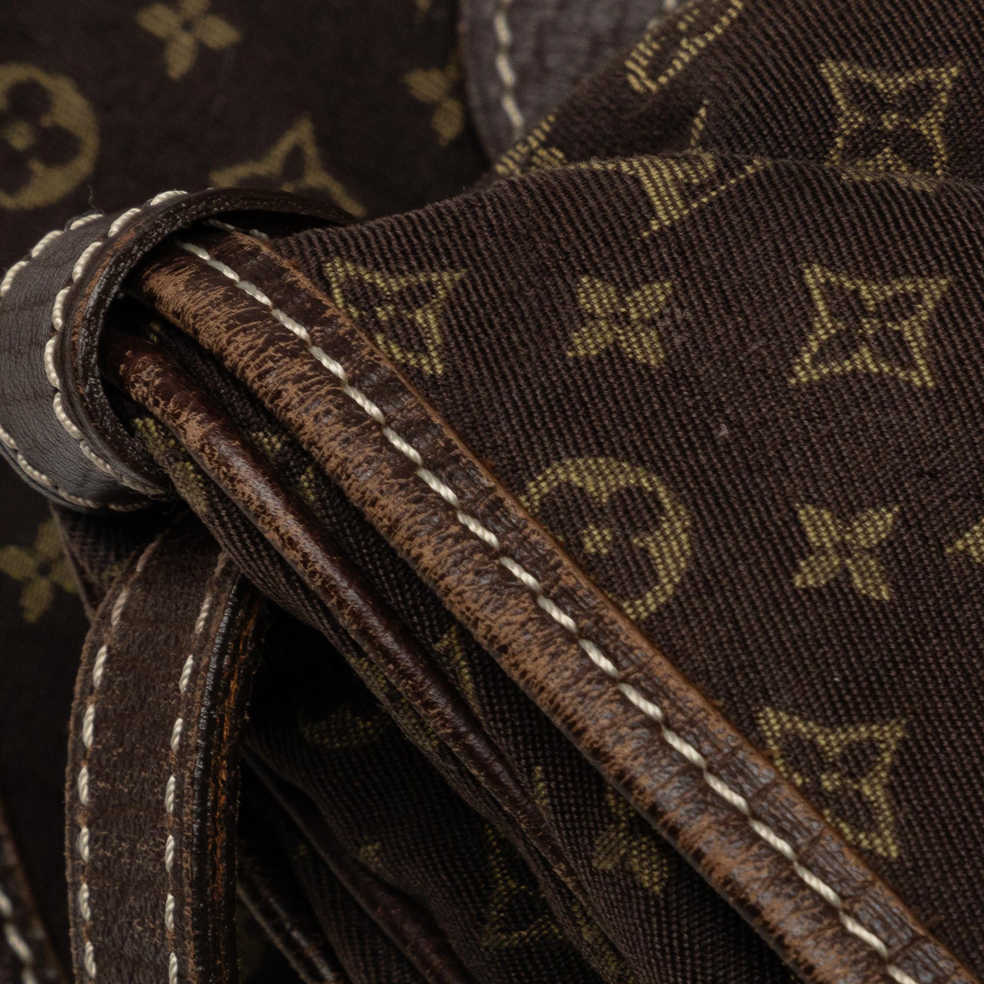 Louis Vuitton Monogram Mini Lin Saumur 30 (SHG-QMfL6Q)