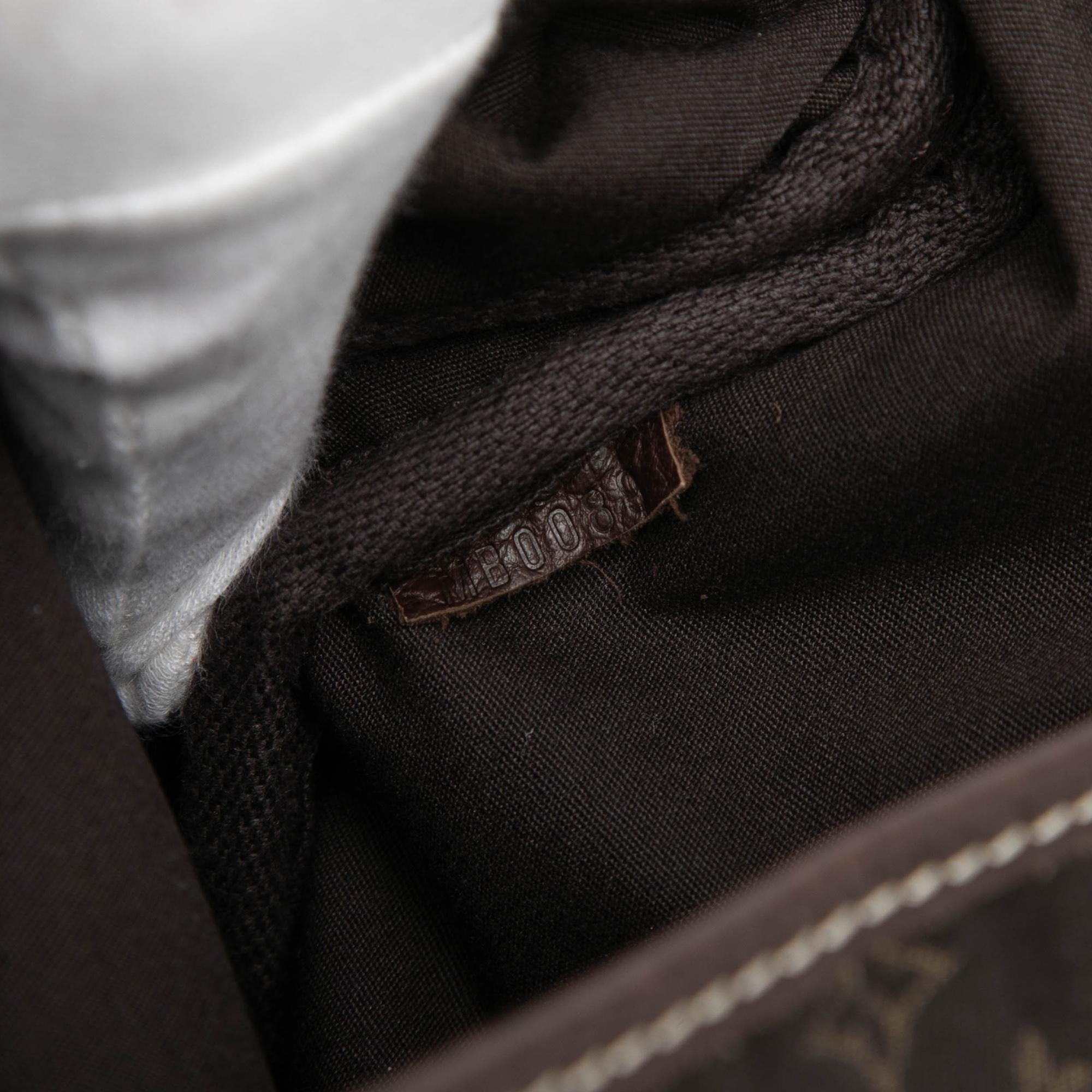 Louis Vuitton Monogram Mini Lin Saumur 30
