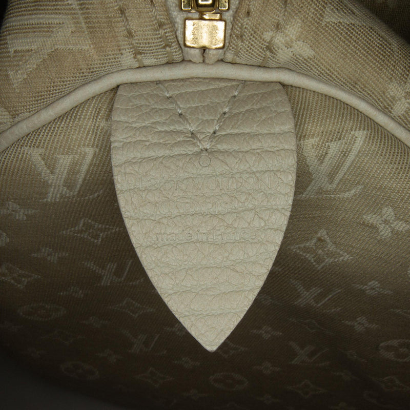 Louis Vuitton Monogram Mini Lin Speedy 30 (SHG-VEqoLJ)