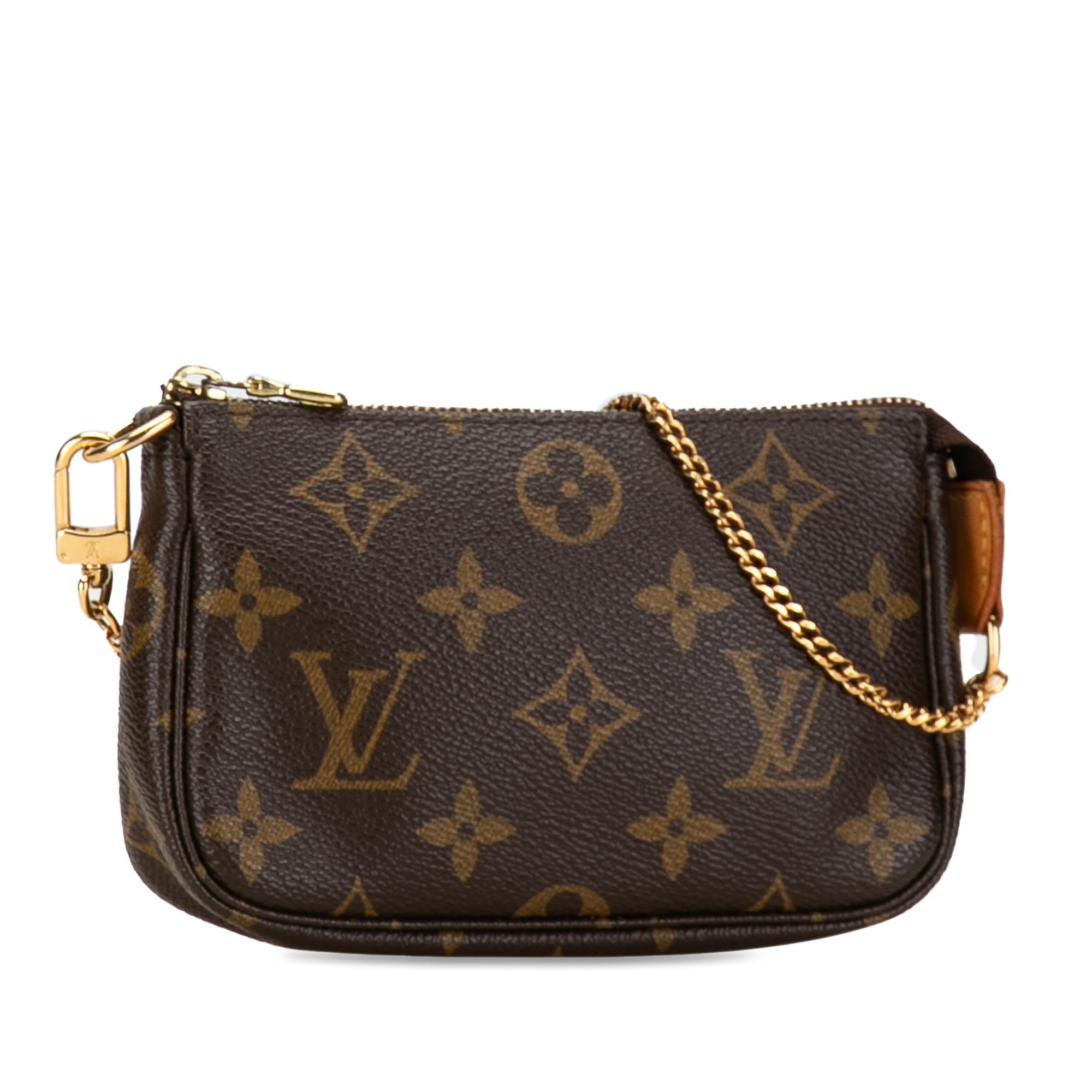 Louis Vuitton Monogram Mini Pochette Accessoires (SHG-qBYWGi)