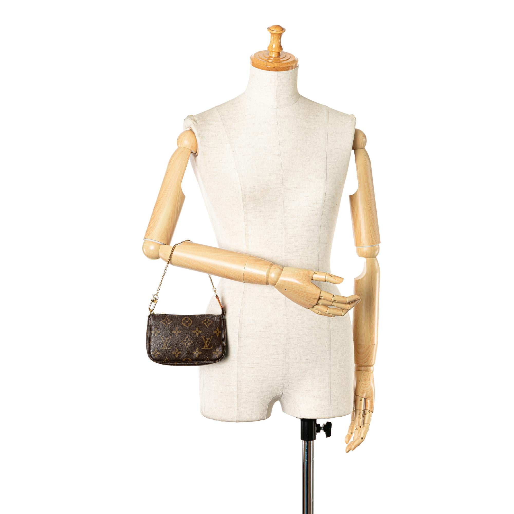 Louis Vuitton Monogram Mini Pochette Accessoires (SHG-SOW4bs)