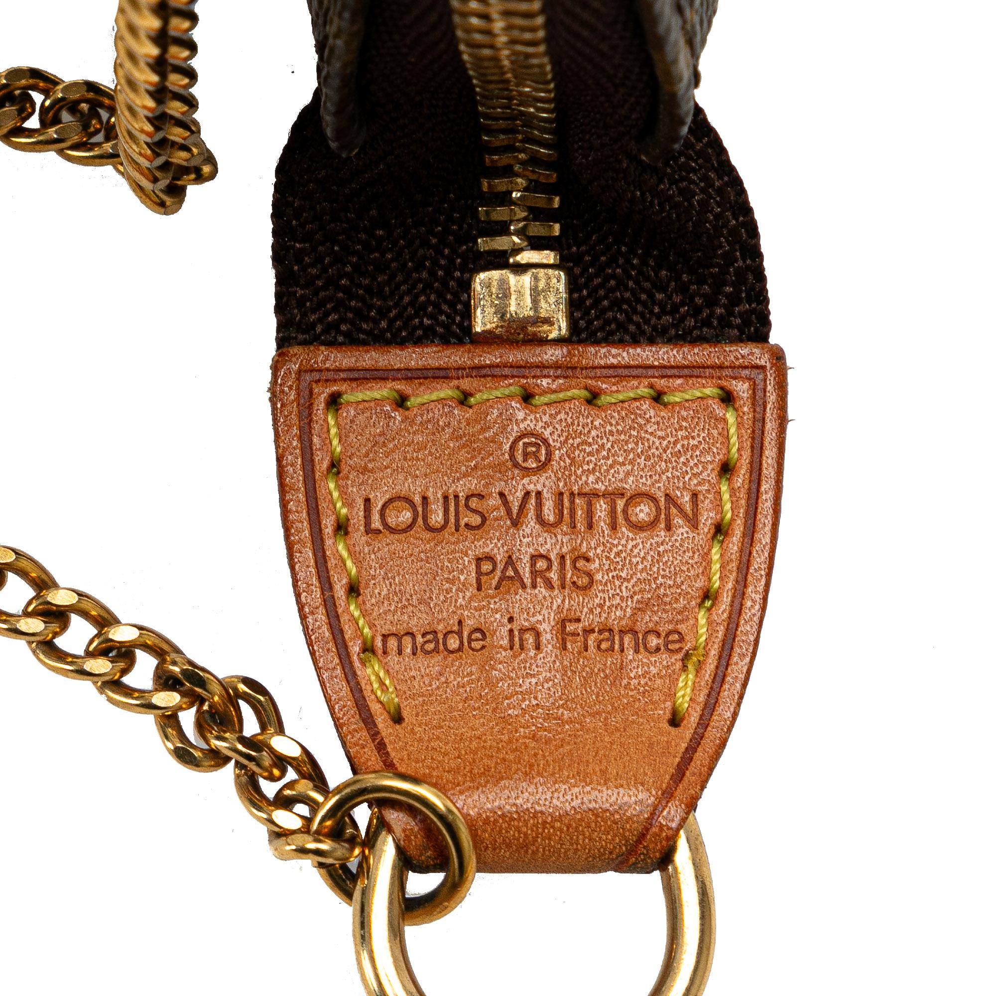Louis Vuitton Monogram Mini Pochette Accessoires (SHG-HpdKUt)