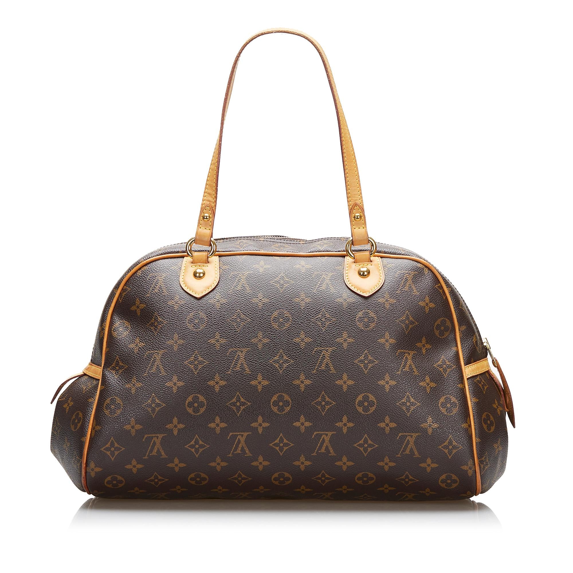 Louis Vuitton Monogram Montorgueil GM (SHG-Ec0iya)