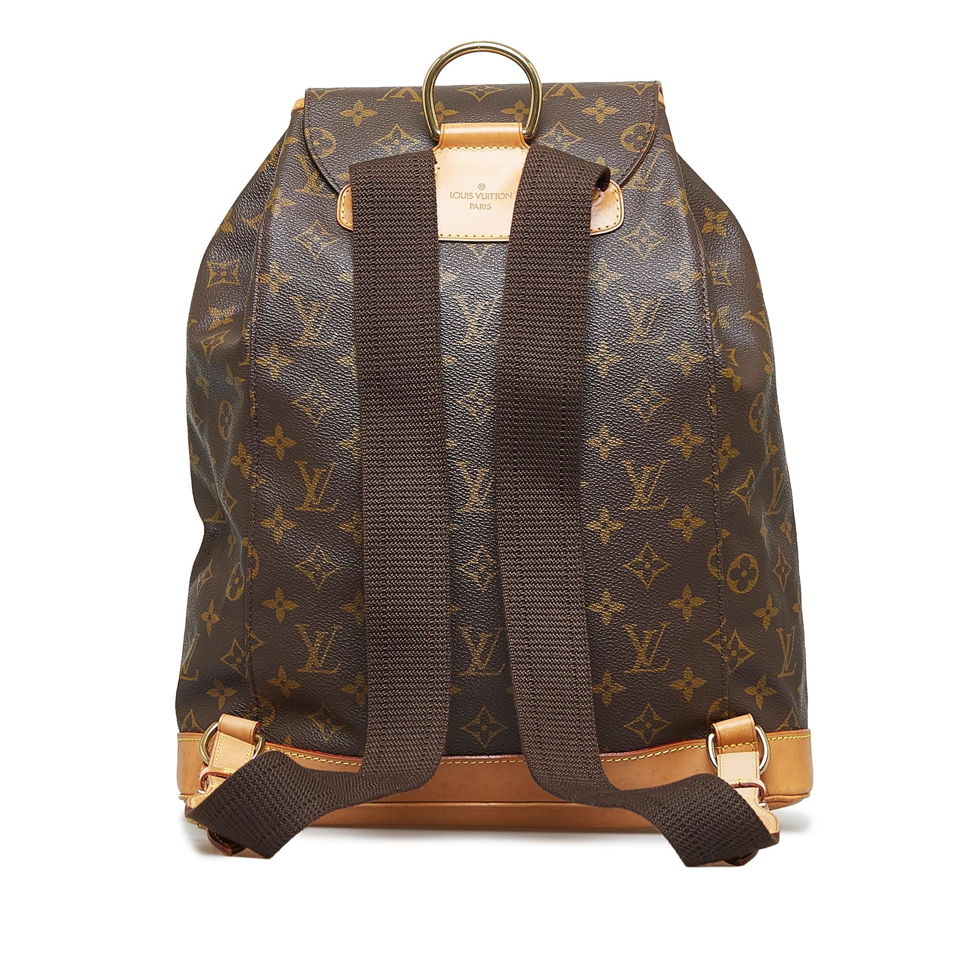 Louis Vuitton Monogram Montsouris GM (SHG-StR8Vx)