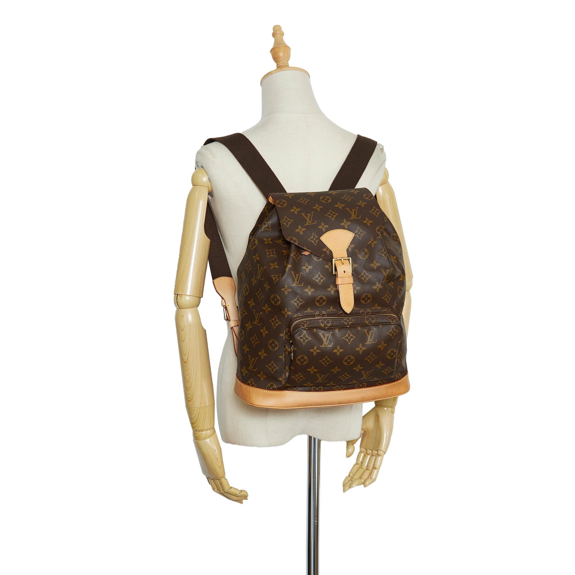 Louis Vuitton Monogram Montsouris GM (SHG-StR8Vx)