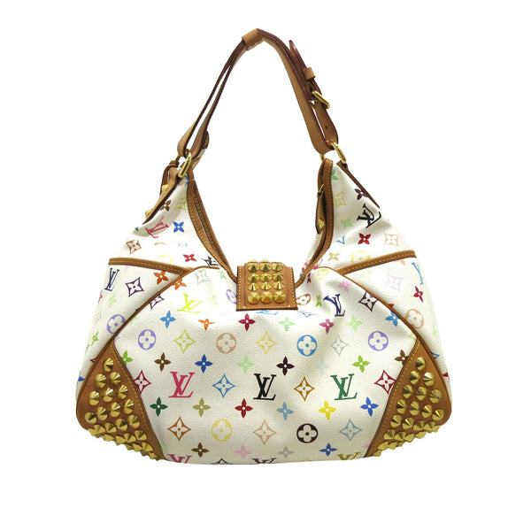 Louis Vuitton Monogram Multicolore Chrissie MM - White Shoulder Bags,  Handbags - LOU774176