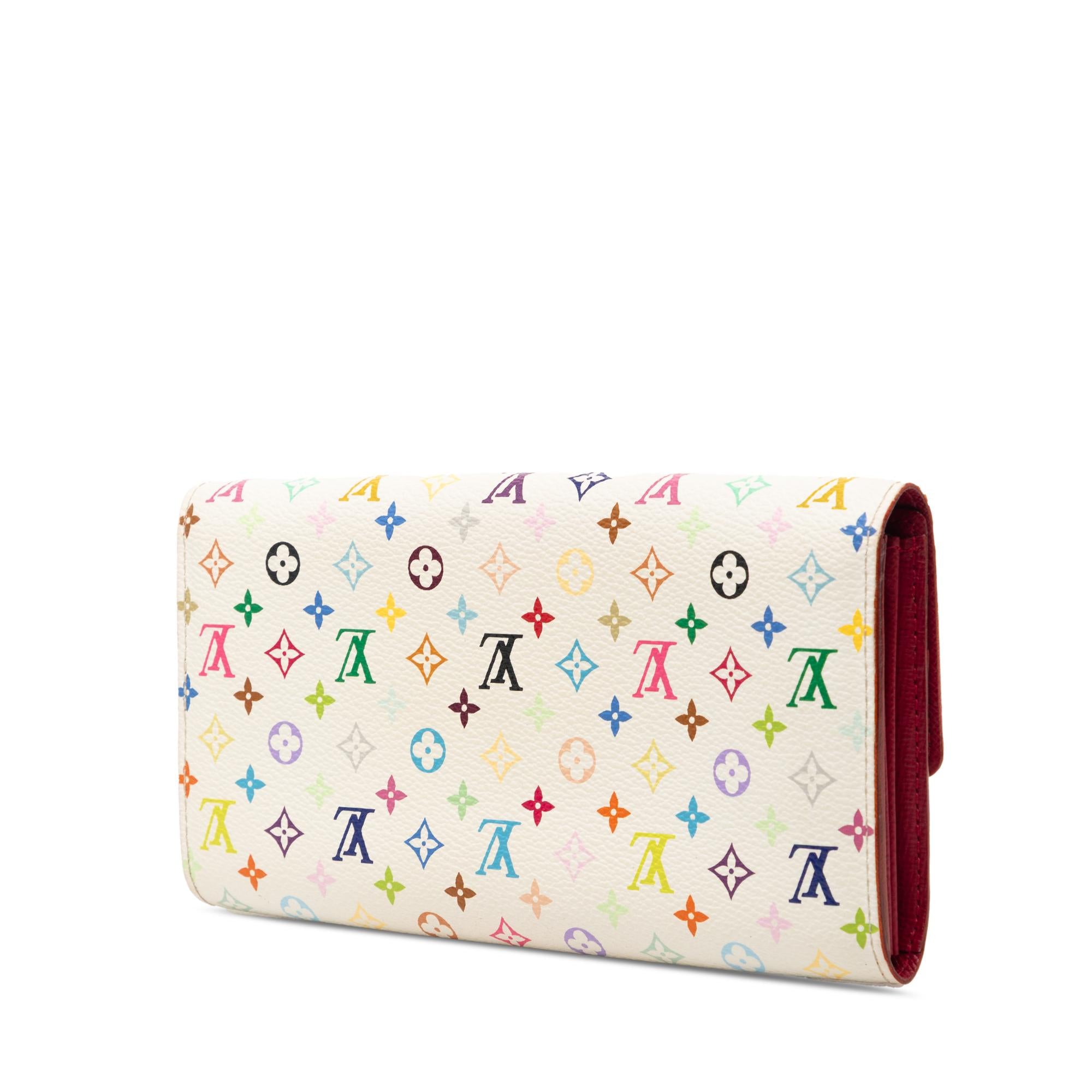 Louis Vuitton Monogram Multicolore Sarah Long Wallet