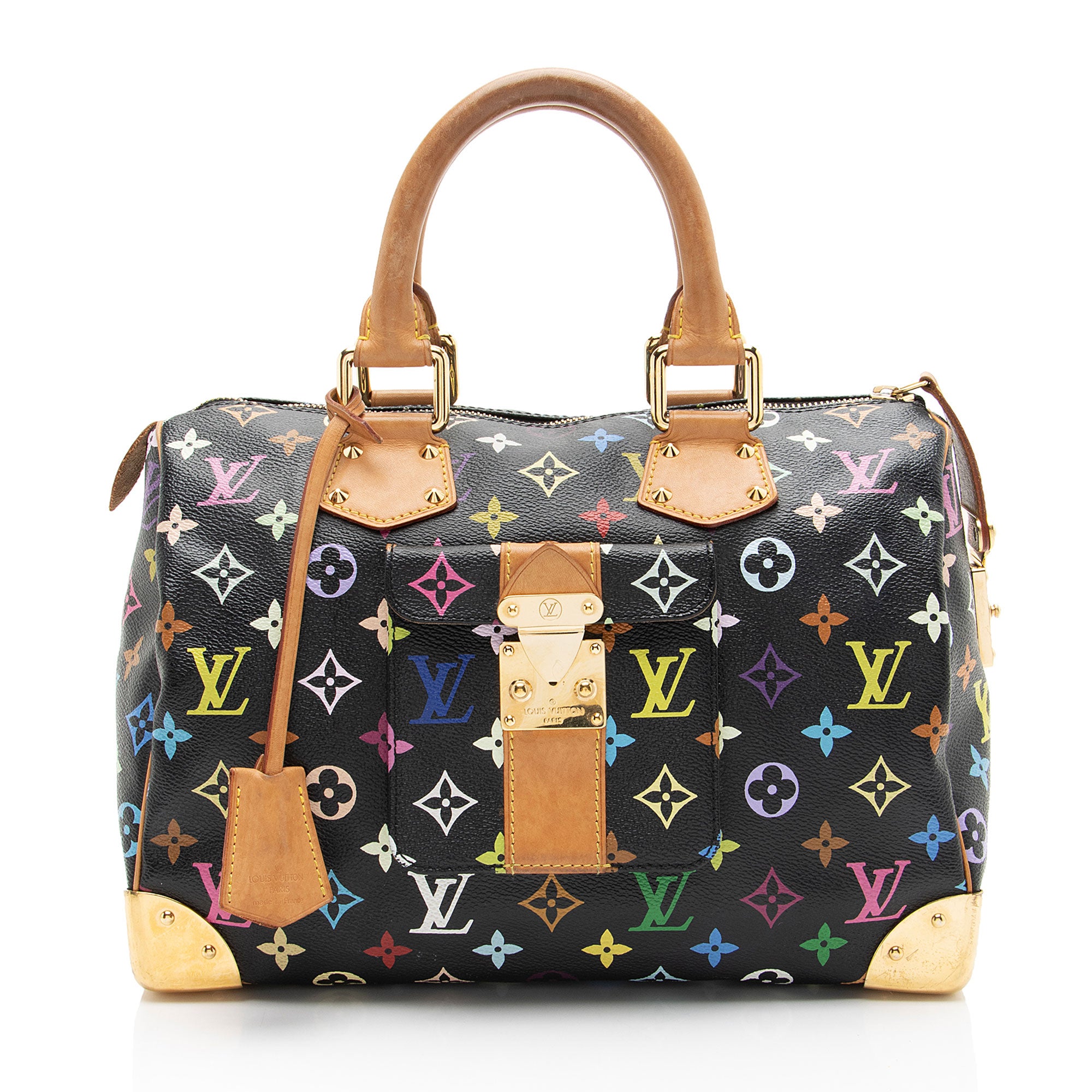 Louis Vuitton Monogram Multicolore Speedy 30 Satchel