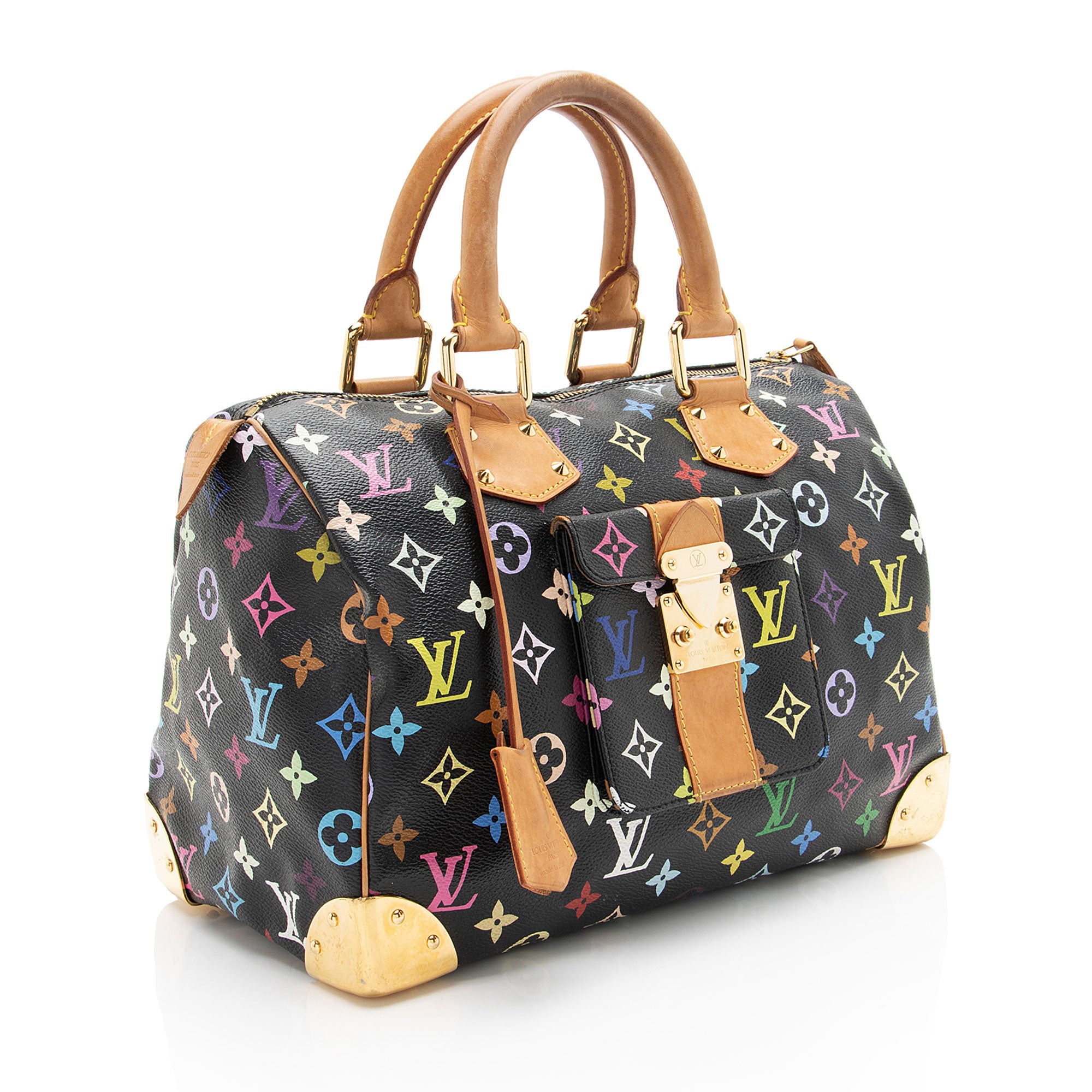 Louis Vuitton Monogram Multicolore Speedy 30 Satchel