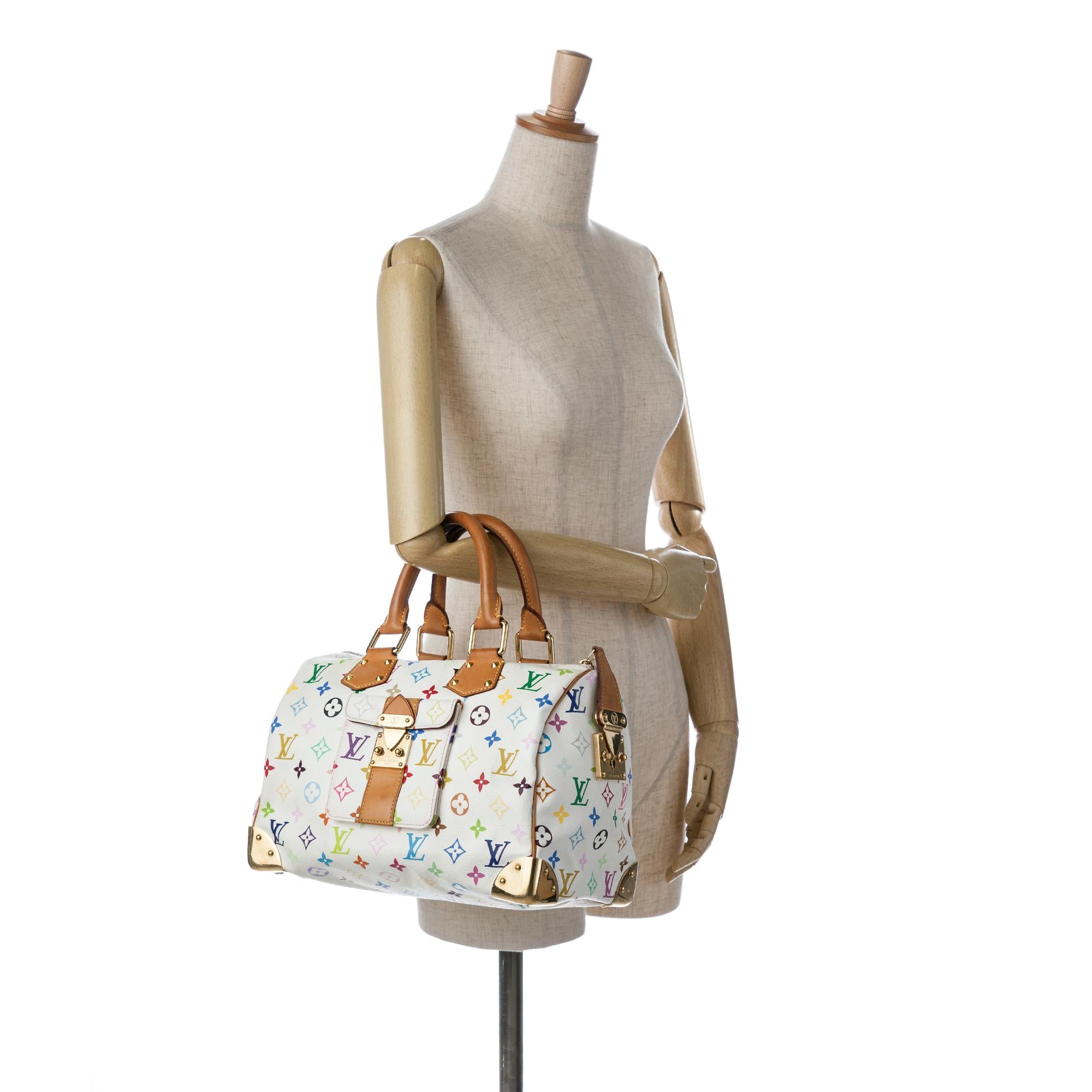 Louis Vuitton Monogram Multicolore Speedy 30 (SHG-mKnXGn)