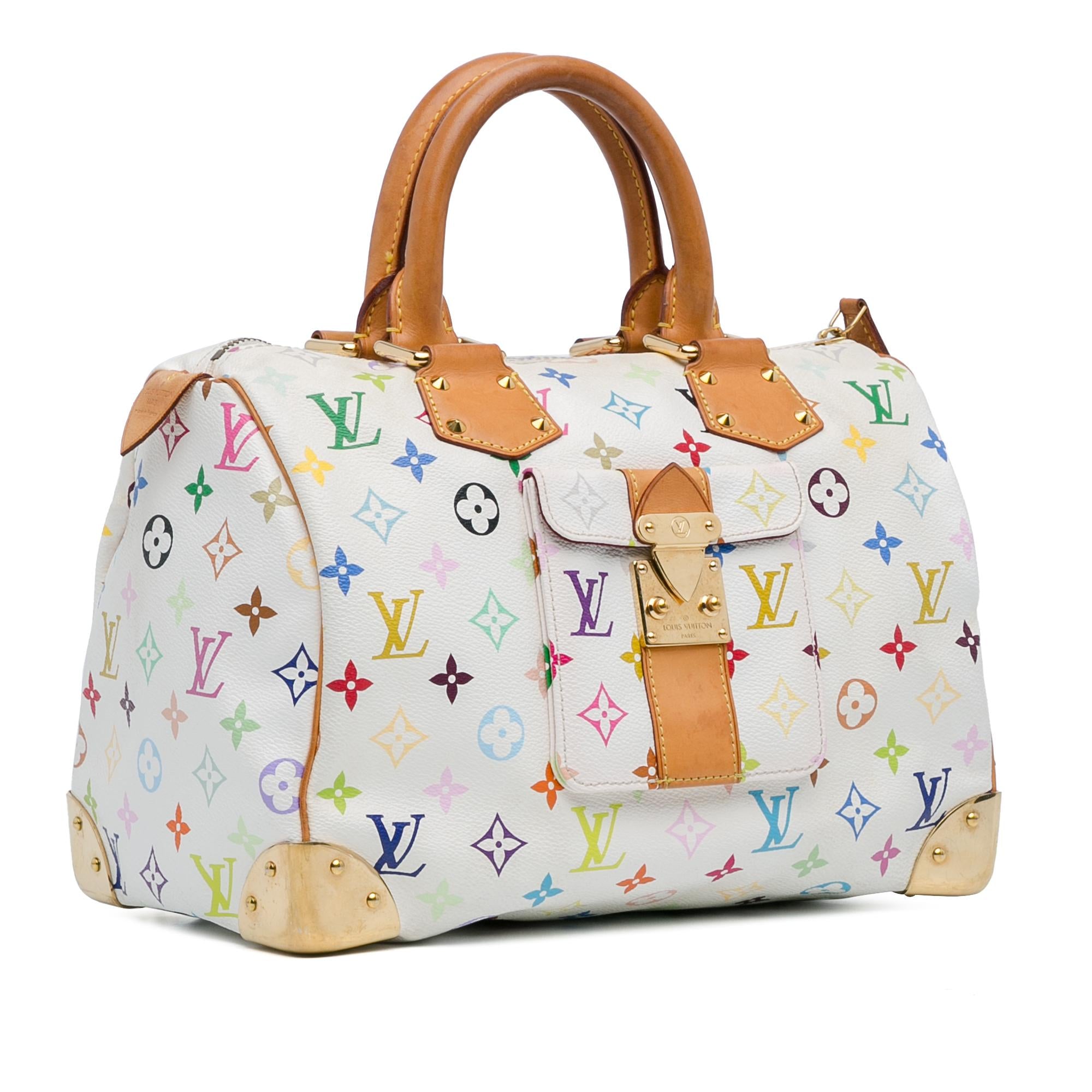 Louis Vuitton Monogram Multicolore Speedy 30 (SHG-mKnXGn)