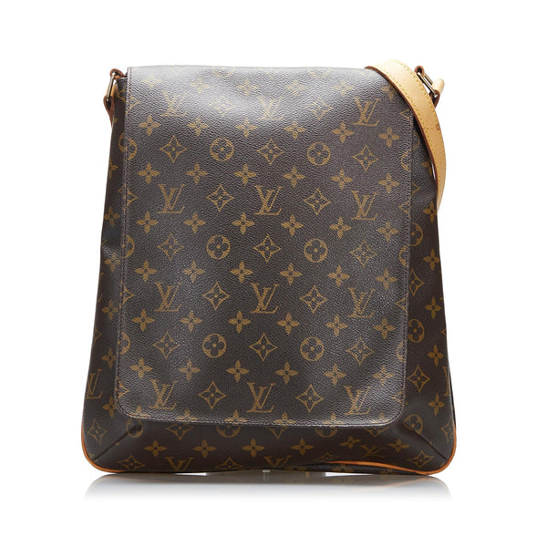 Louis Vuitton Musette Salsa Long Crossbody Monogram Shoulder Bag Leather  Purse