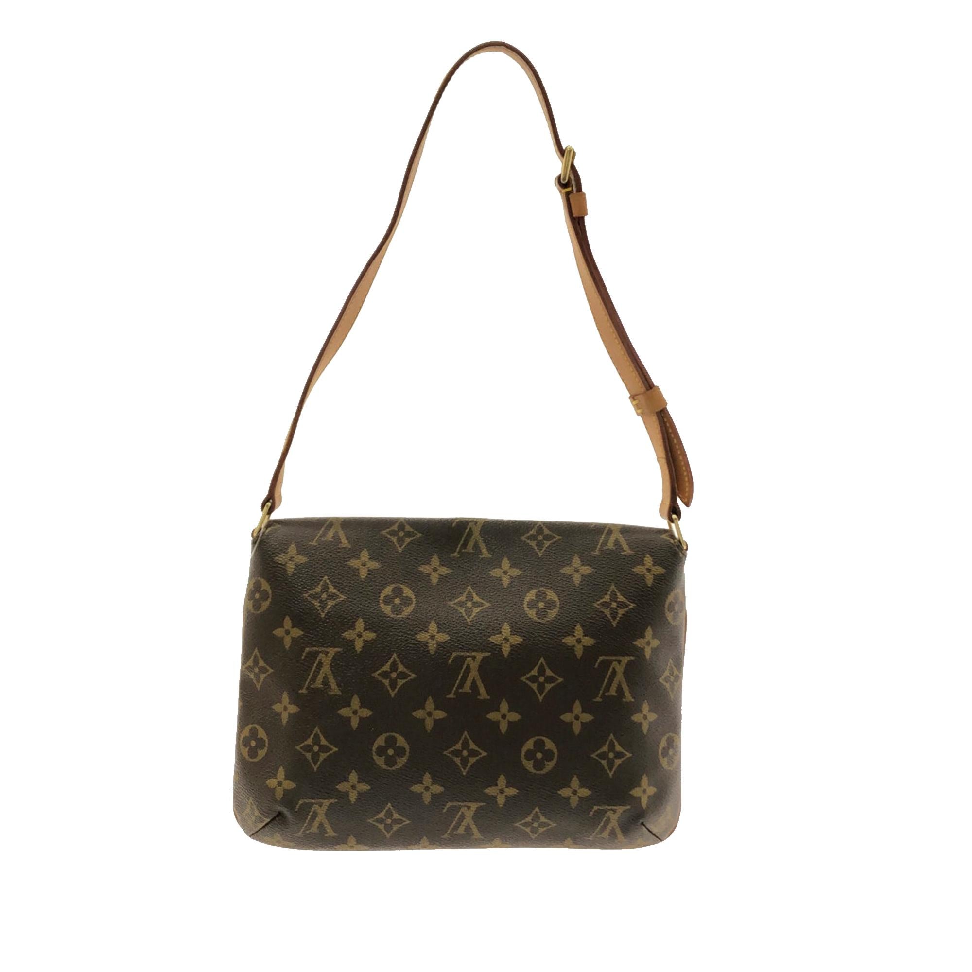Louis Vuitton Monogram Musette Tango Short Strap (SHG-6KJi2r)